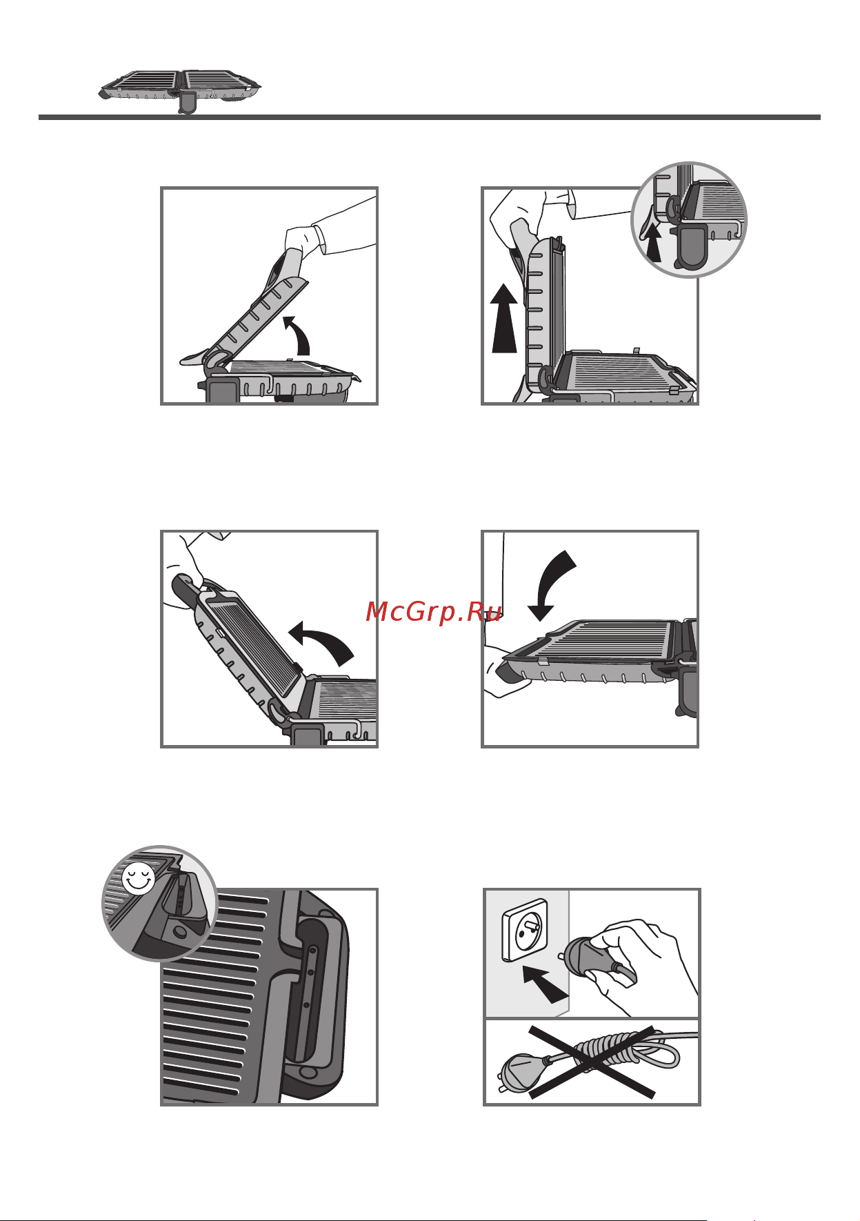 Tefal GC305816 Руководство по эксплуатации онлайн [5/8] 762082