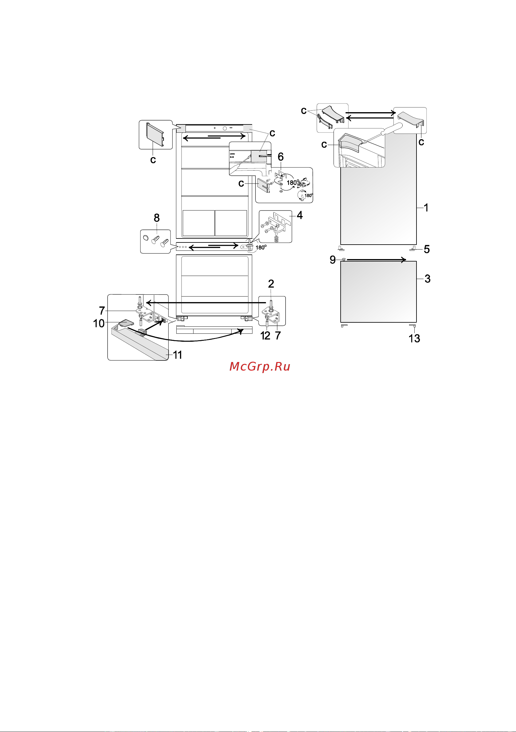 Snaige RF 31SM-S100210 [11/16] Неполадки и их устранение