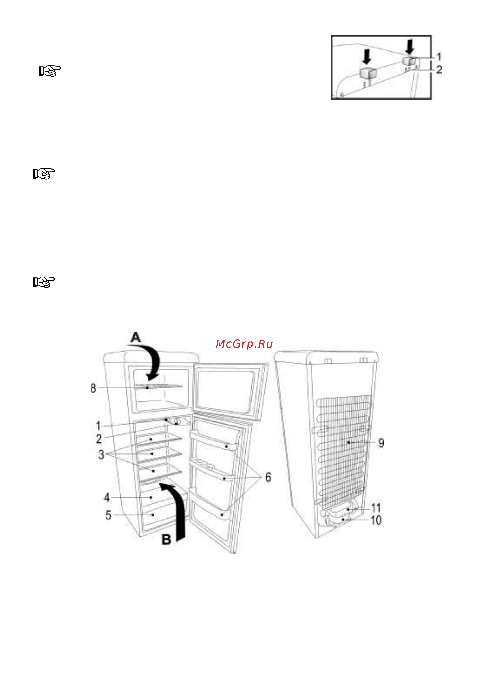 Snaige FR 27SM-PRC30F310 [6/12] Description of the appliance basic parts fig