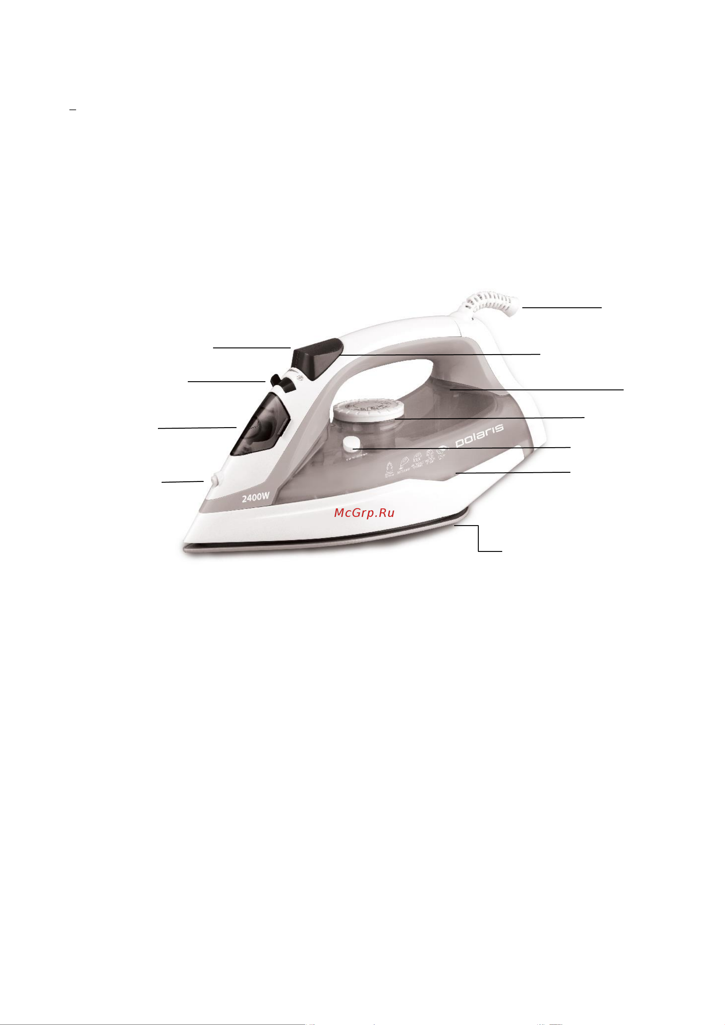 Polaris PIR 2481K Руководство по эксплуатации онлайн [3/30] 762177