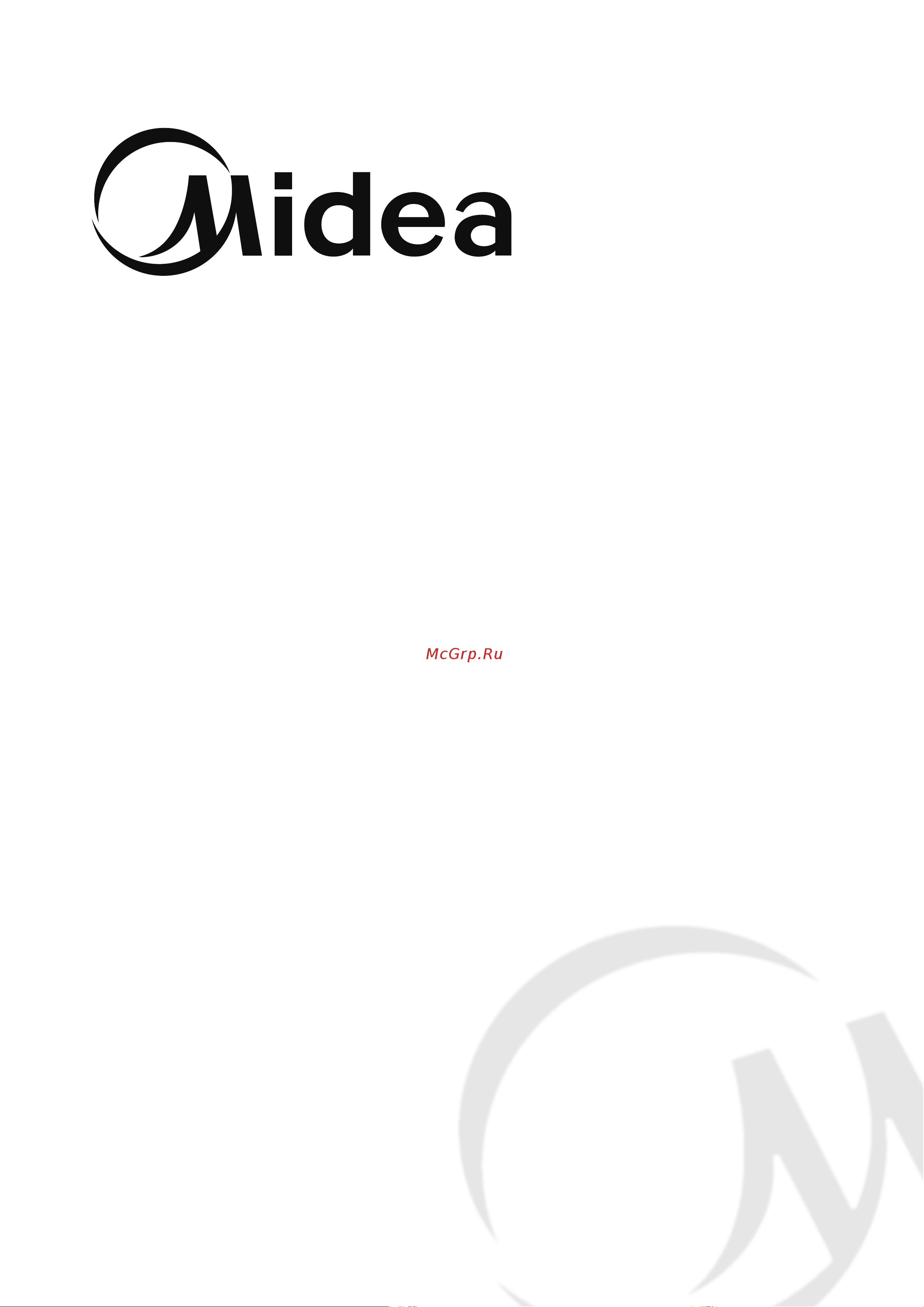 Midea MCFD-42900OR Mini Руководство по эксплуатации онлайн