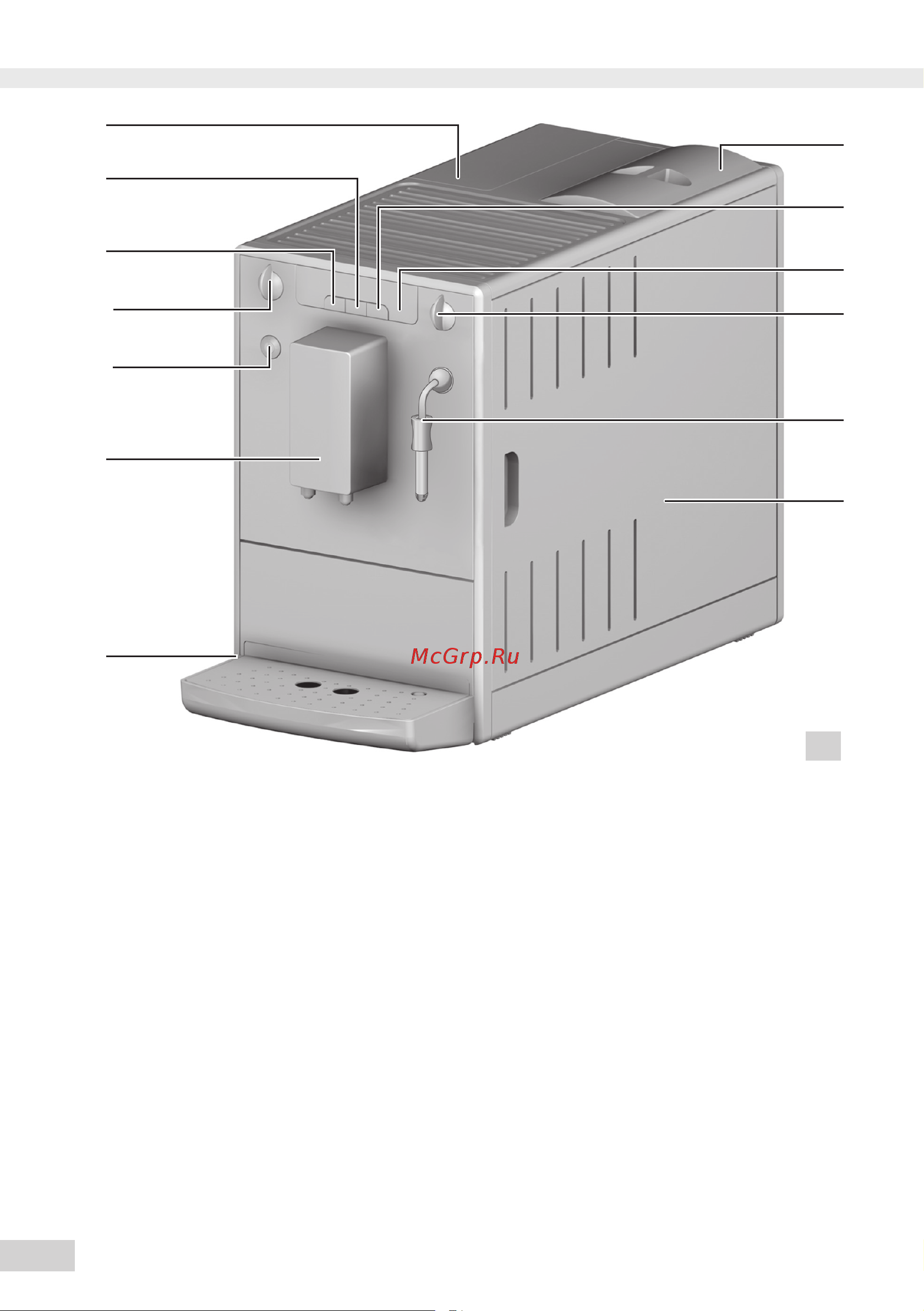 Melitta Caffeo Avanza F270-100 Руководство по эксплуатации онлайн [2/278] 762297