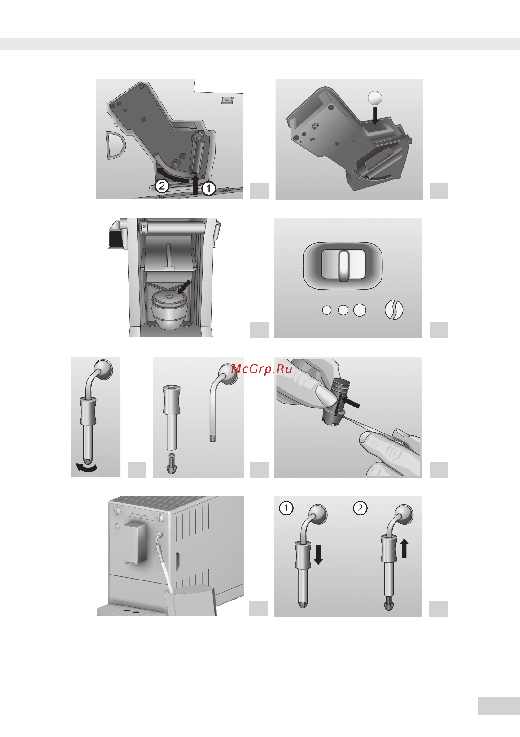 Melitta Caffeo Avanza F270-100 Руководство по эксплуатации онлайн [3/278] 762297