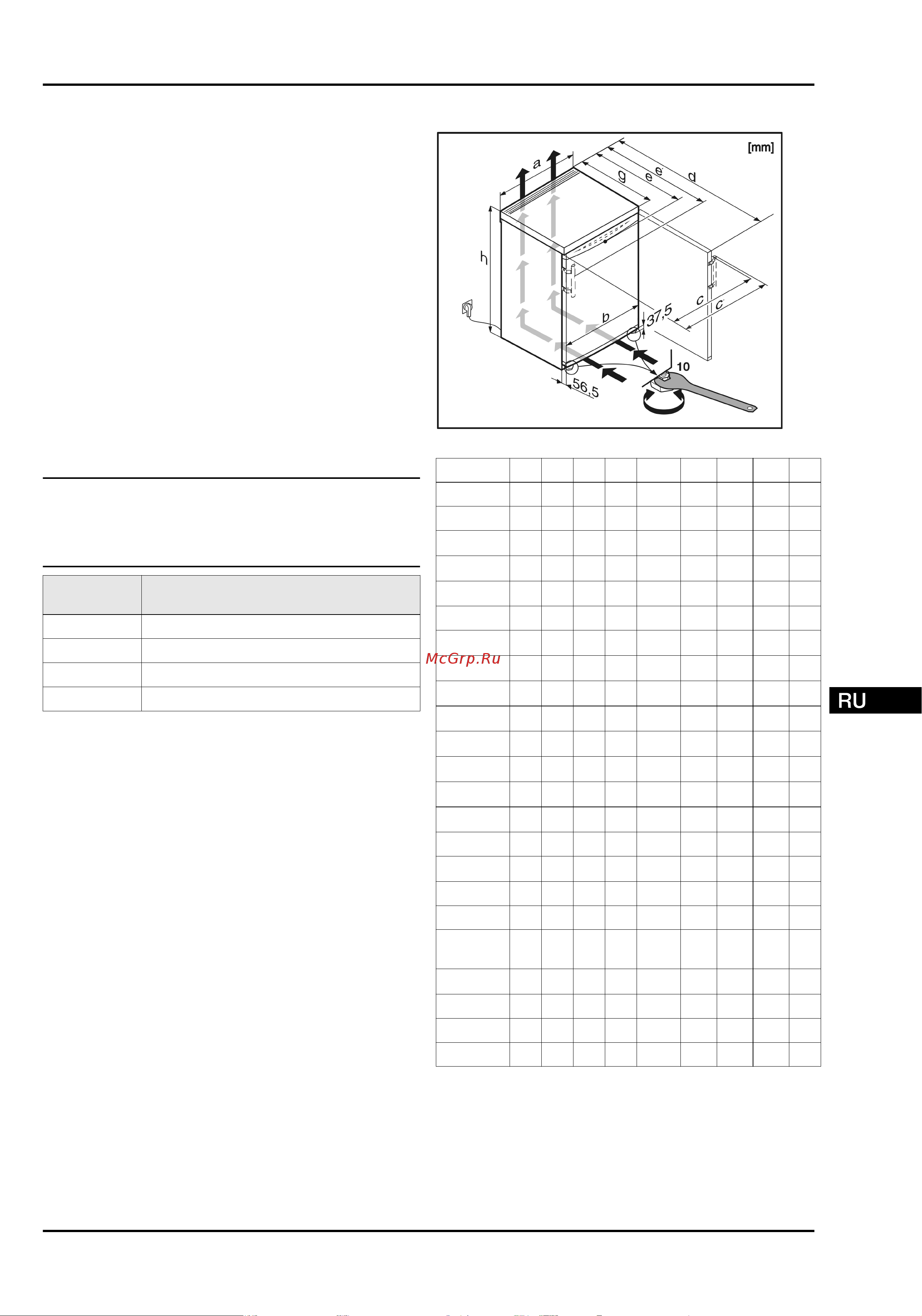 Liebherr T 1710-22 [3/14] Технические характеристики продукта