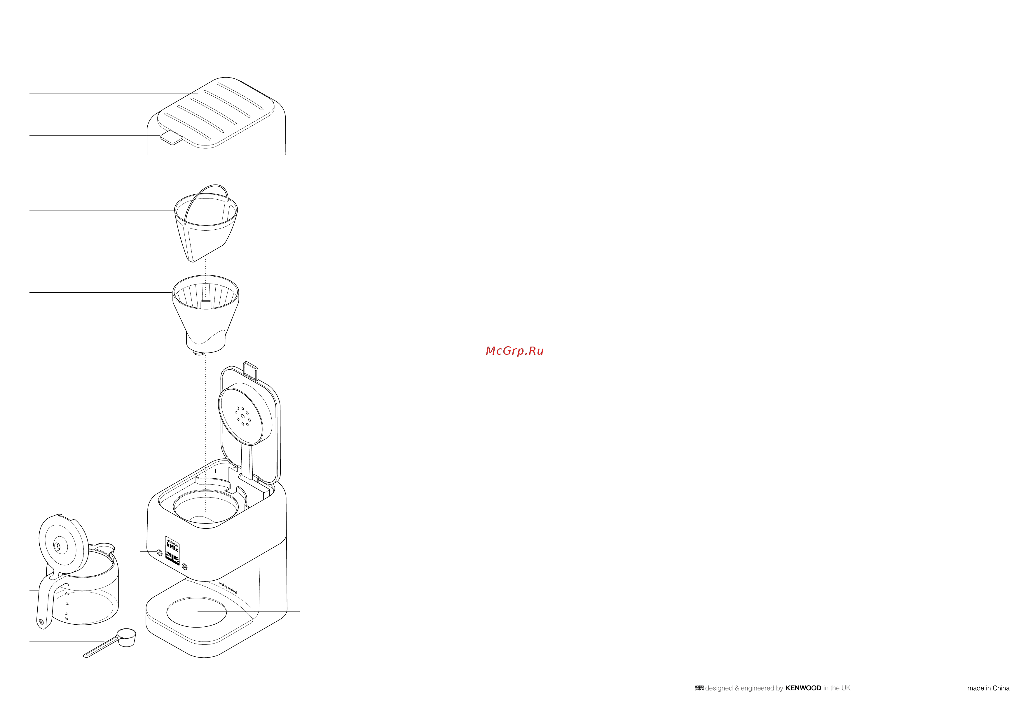 Kenwood COX750RD [2/14] Русский