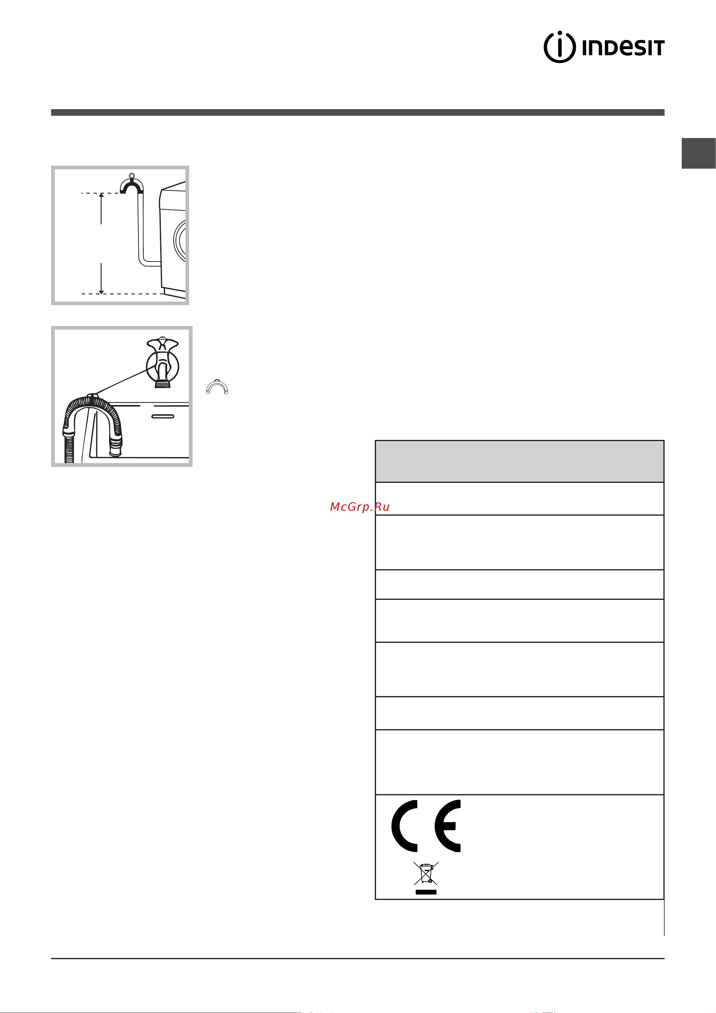 Indesit IWSD 6105 (CIS).L [27/36] Перший цикл прання