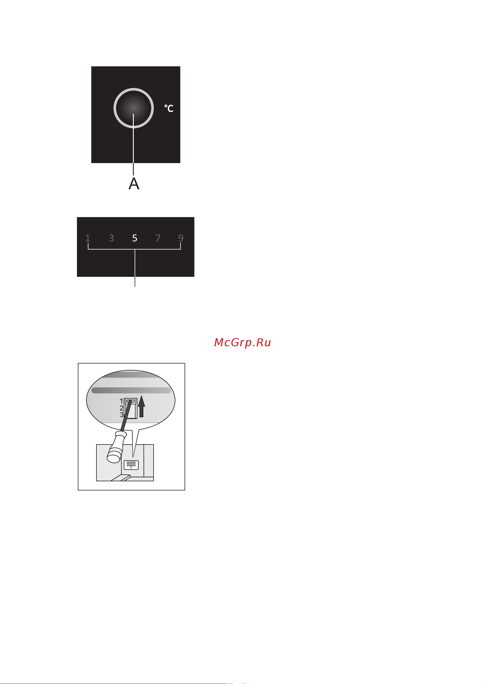 Gorenje RK4181PW4 [18/43] Установка температуры