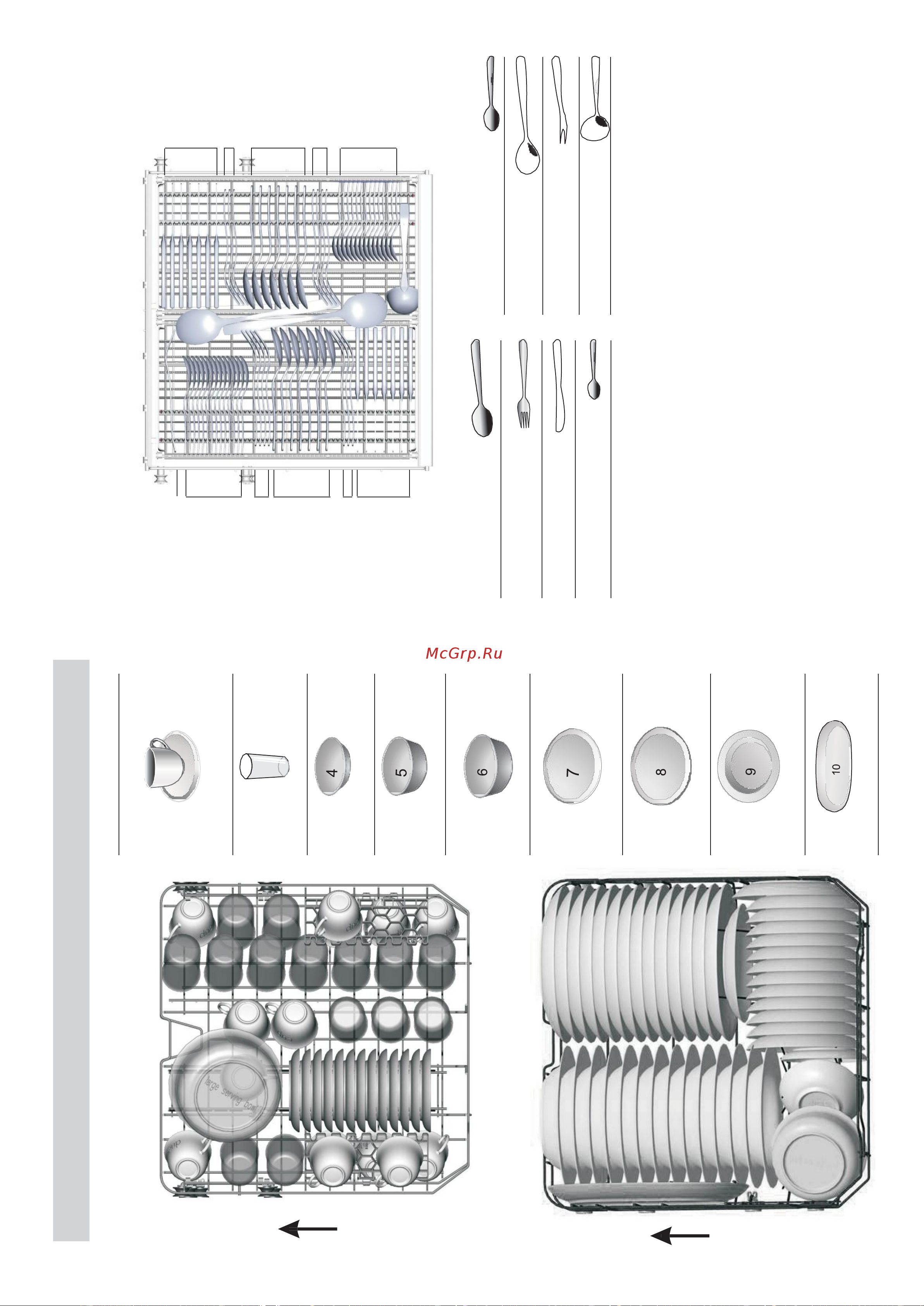 Delonghi DDW06F Supreme nova [31/33] Загрузка корзин в соответствии с en50242