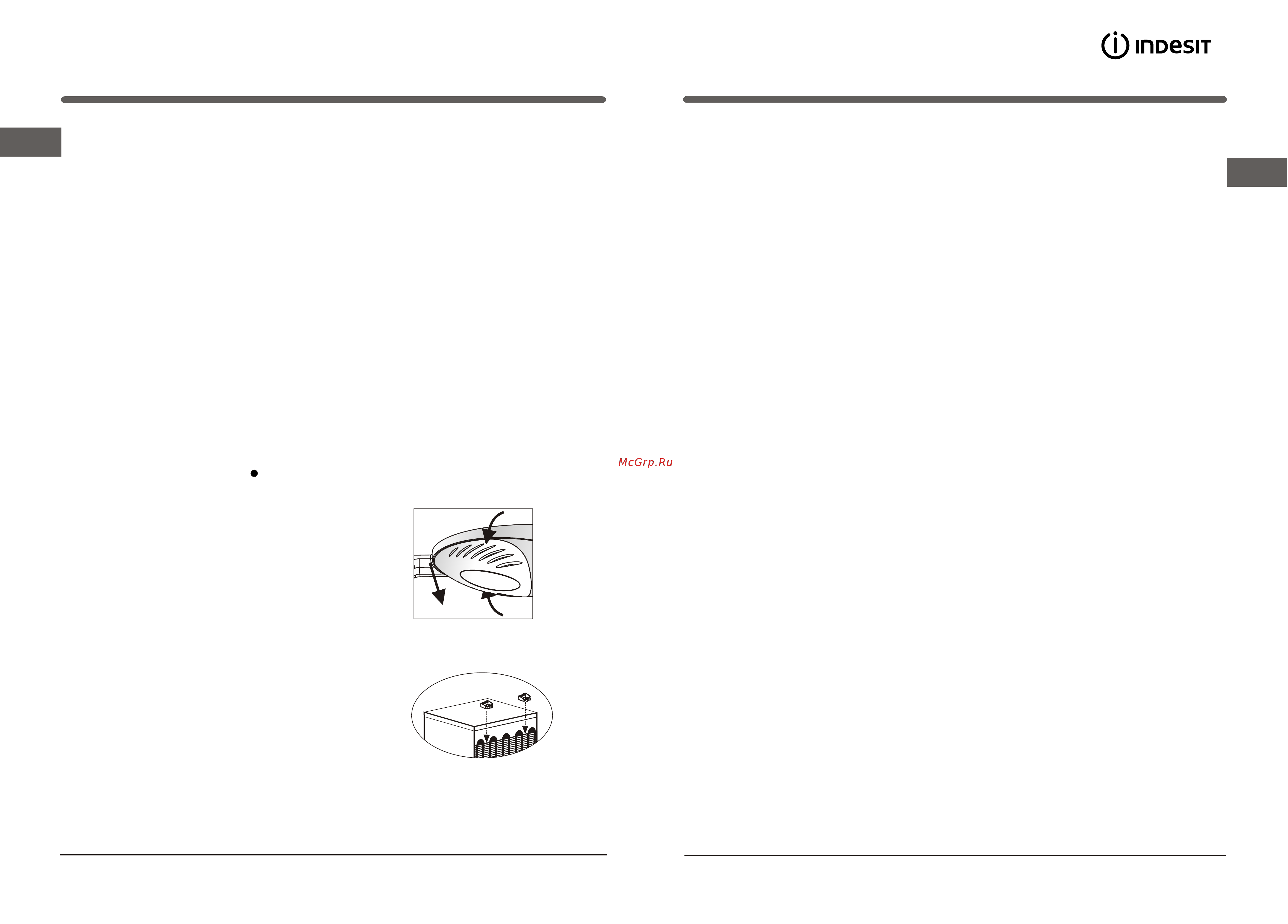 Indesit ST145.028 [8/10] Installation and setting up