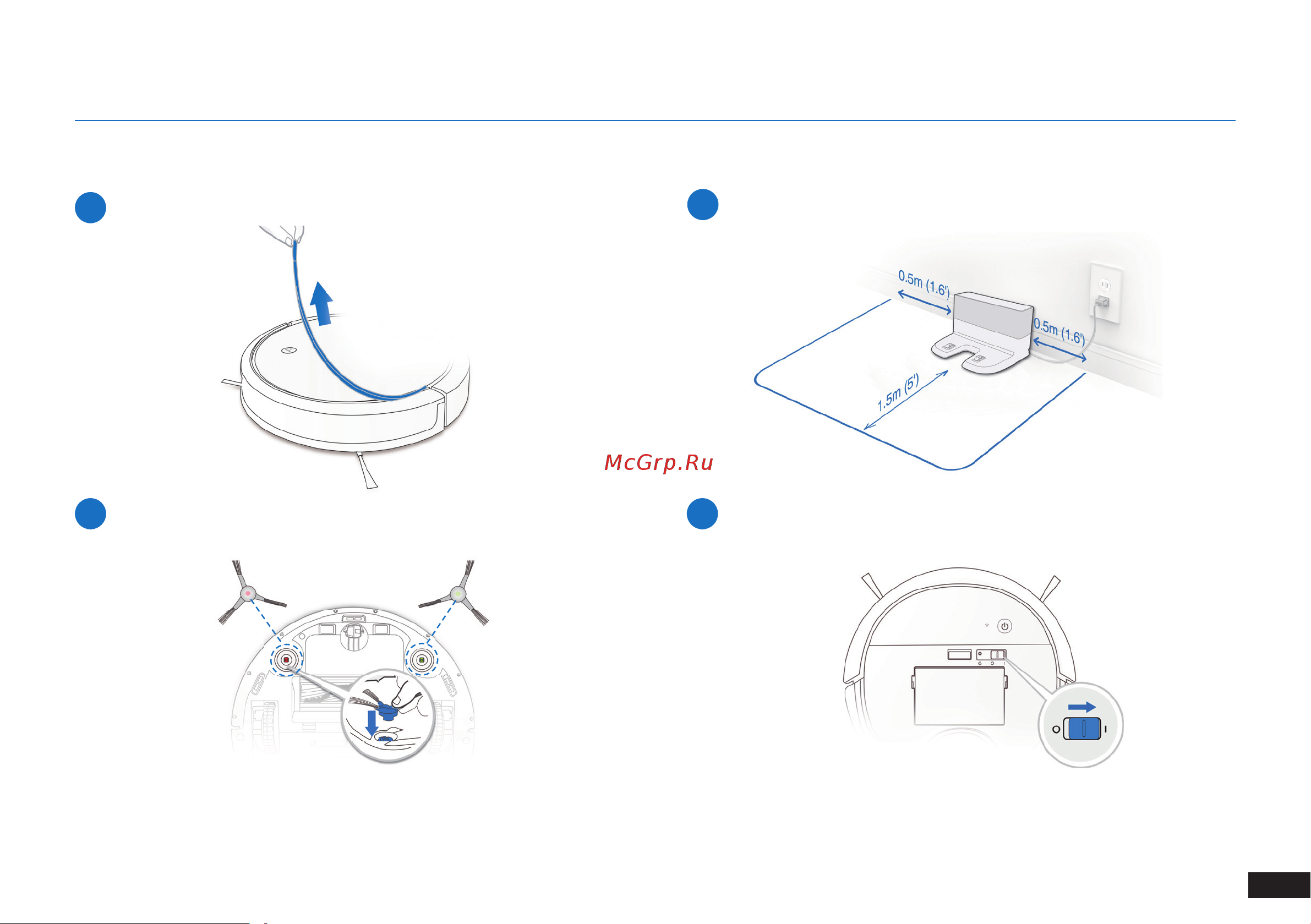 ECOVACS Deebot Ozmo 900 [11/50] Operating and programming