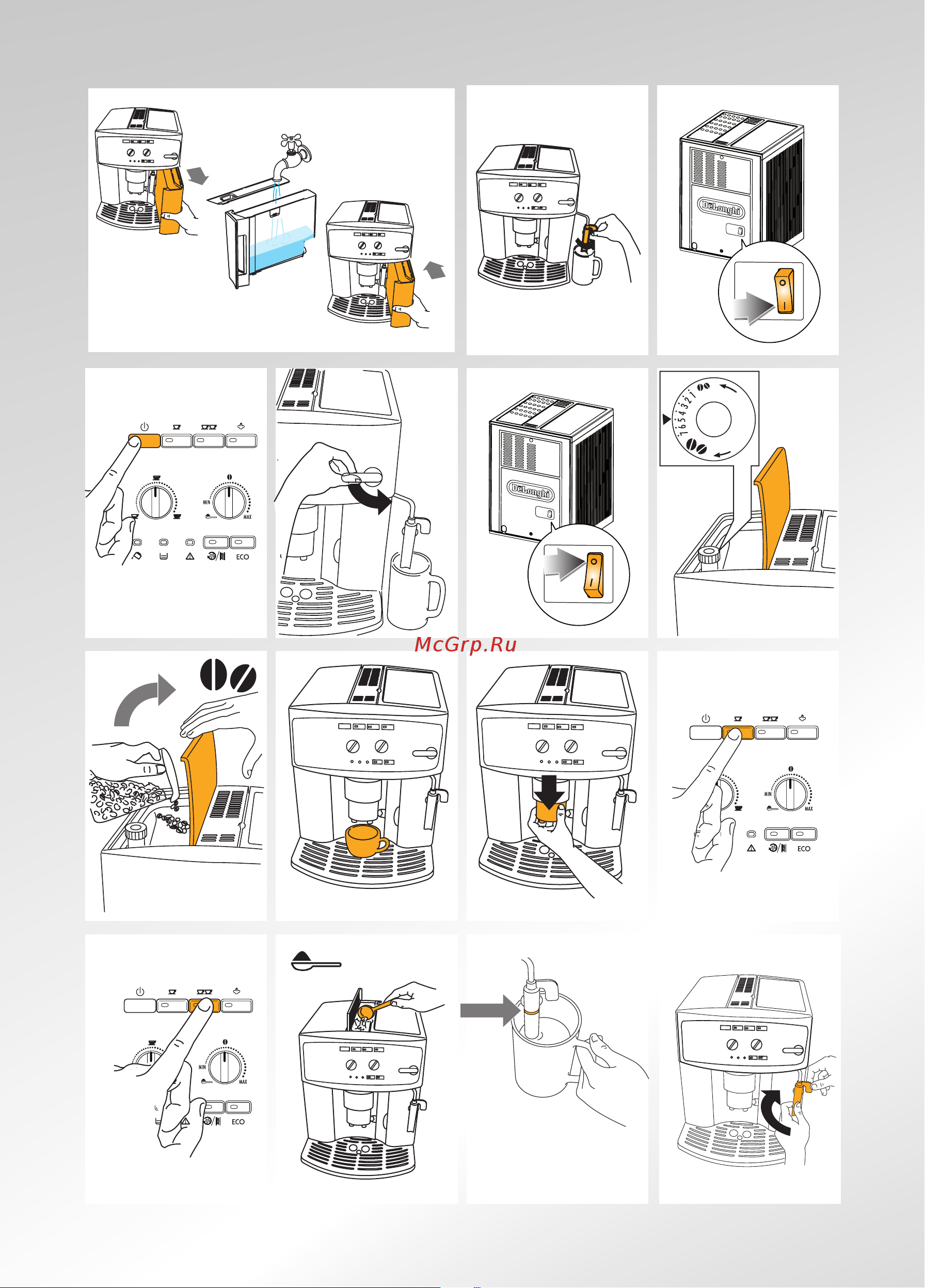 Delonghi ESAM 2600 EX_1 Руководство по эксплуатации онлайн [3/20] 762895