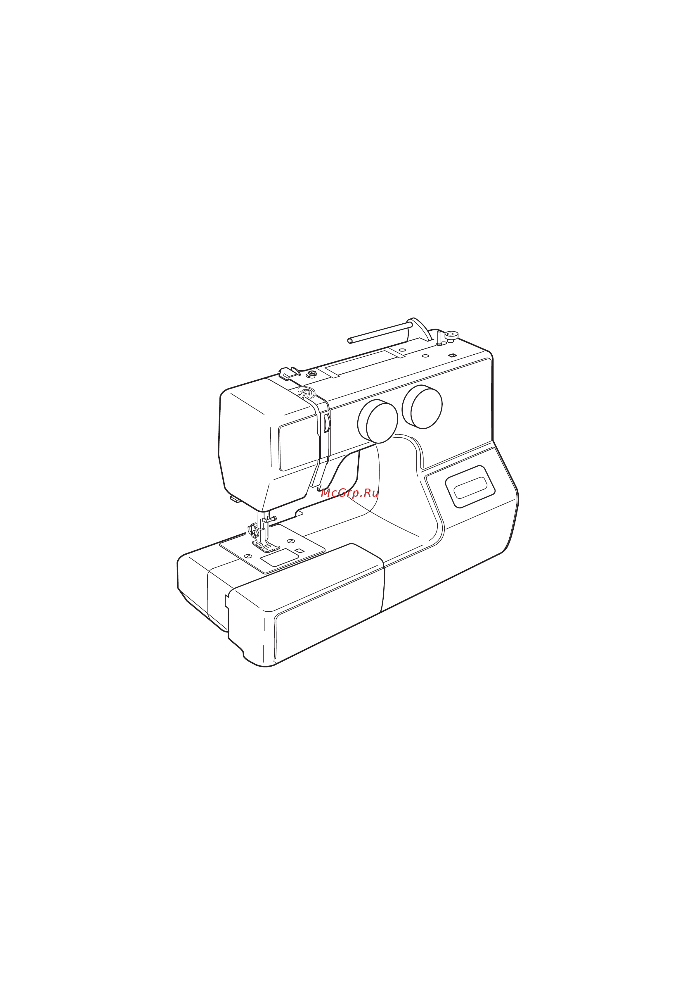 Janome MS 100 (NEW) Руководство по эксплуатации онлайн