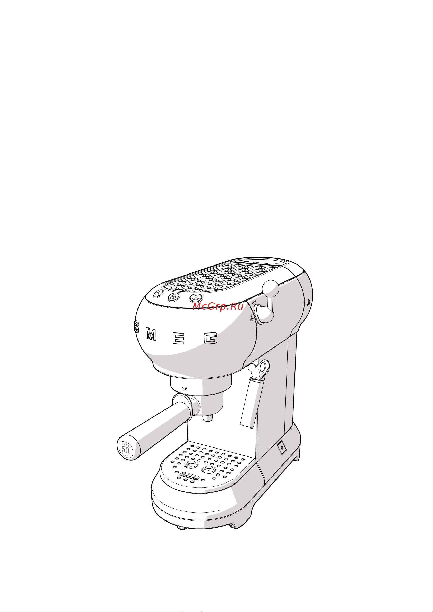 Smeg ECF01DGEU Dolce&Gabbana Руководство по эксплуатации онлайн [2/25] 763388