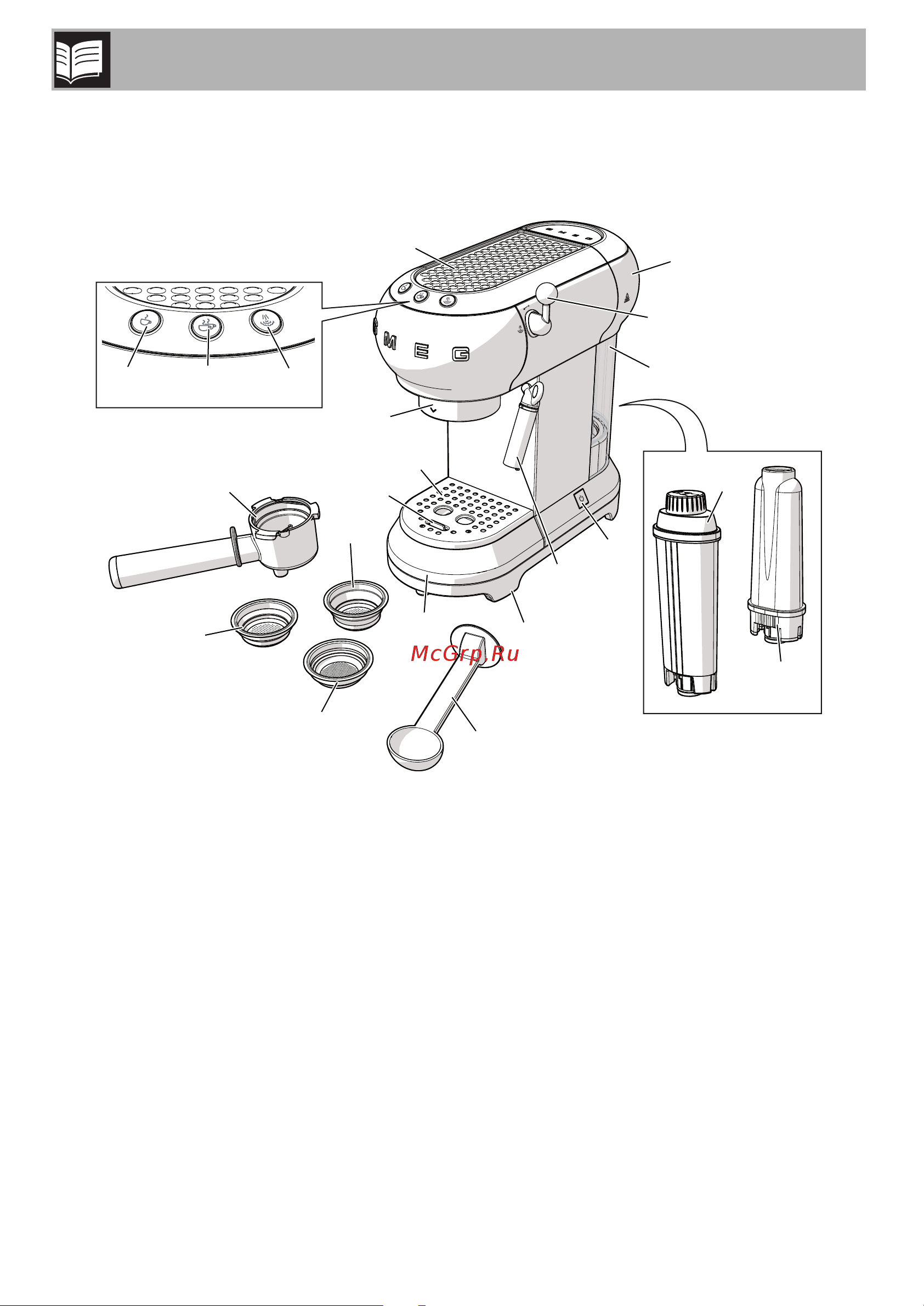 Smeg ECF01DGEU Dolce&Gabbana [8/25] Описание