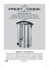 Profi Cook PC-HGA 1111 Руководство по эксплуатации