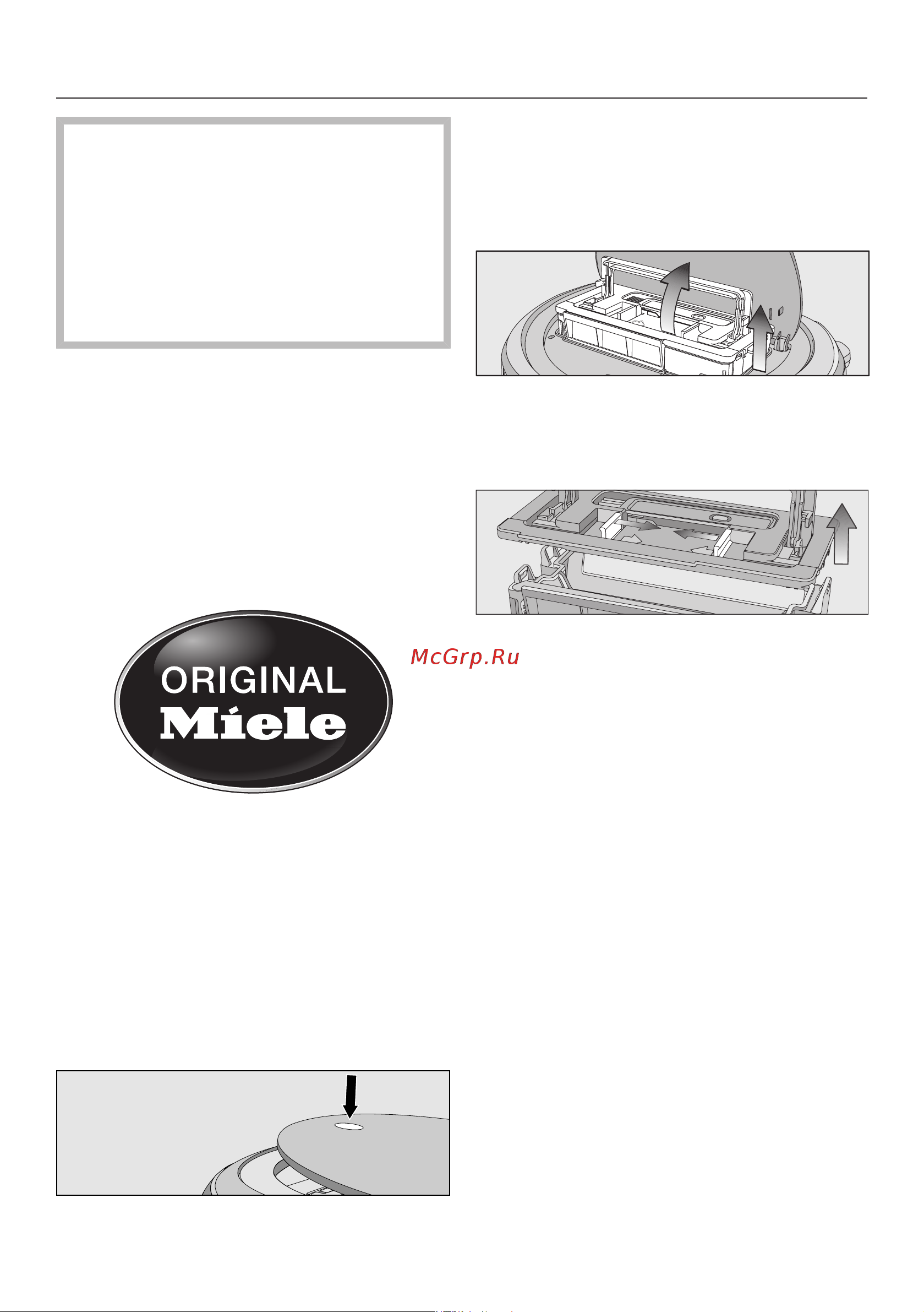 Miele Scout RX2 SLQL0 Руководство по эксплуатации онлайн [24/92] 763481