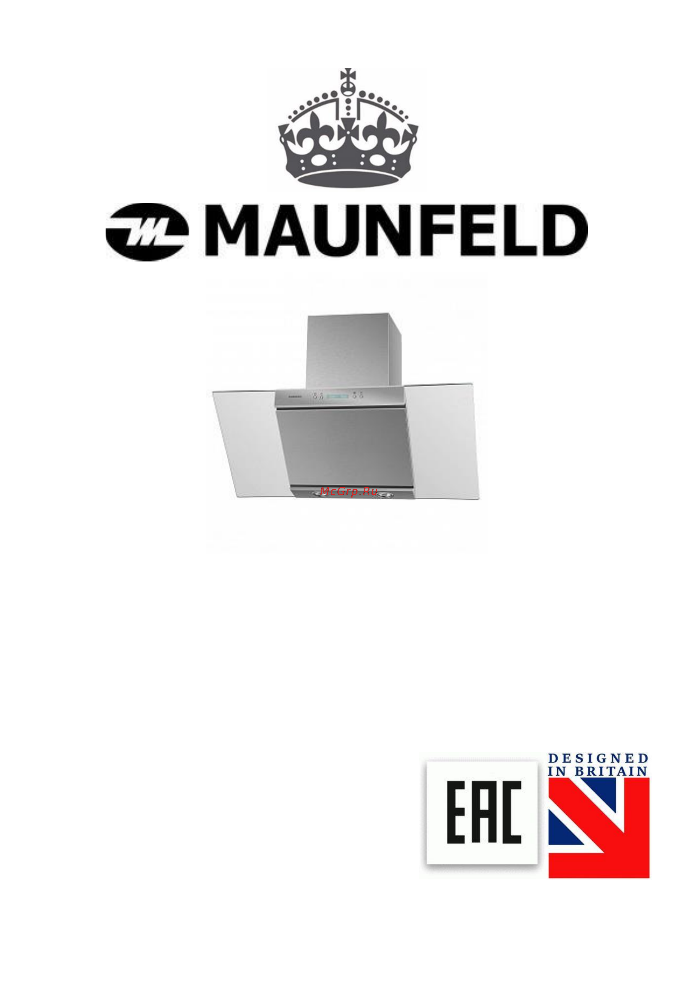Maunfeld Gloria 60 Glass Руководство по эксплуатации онлайн