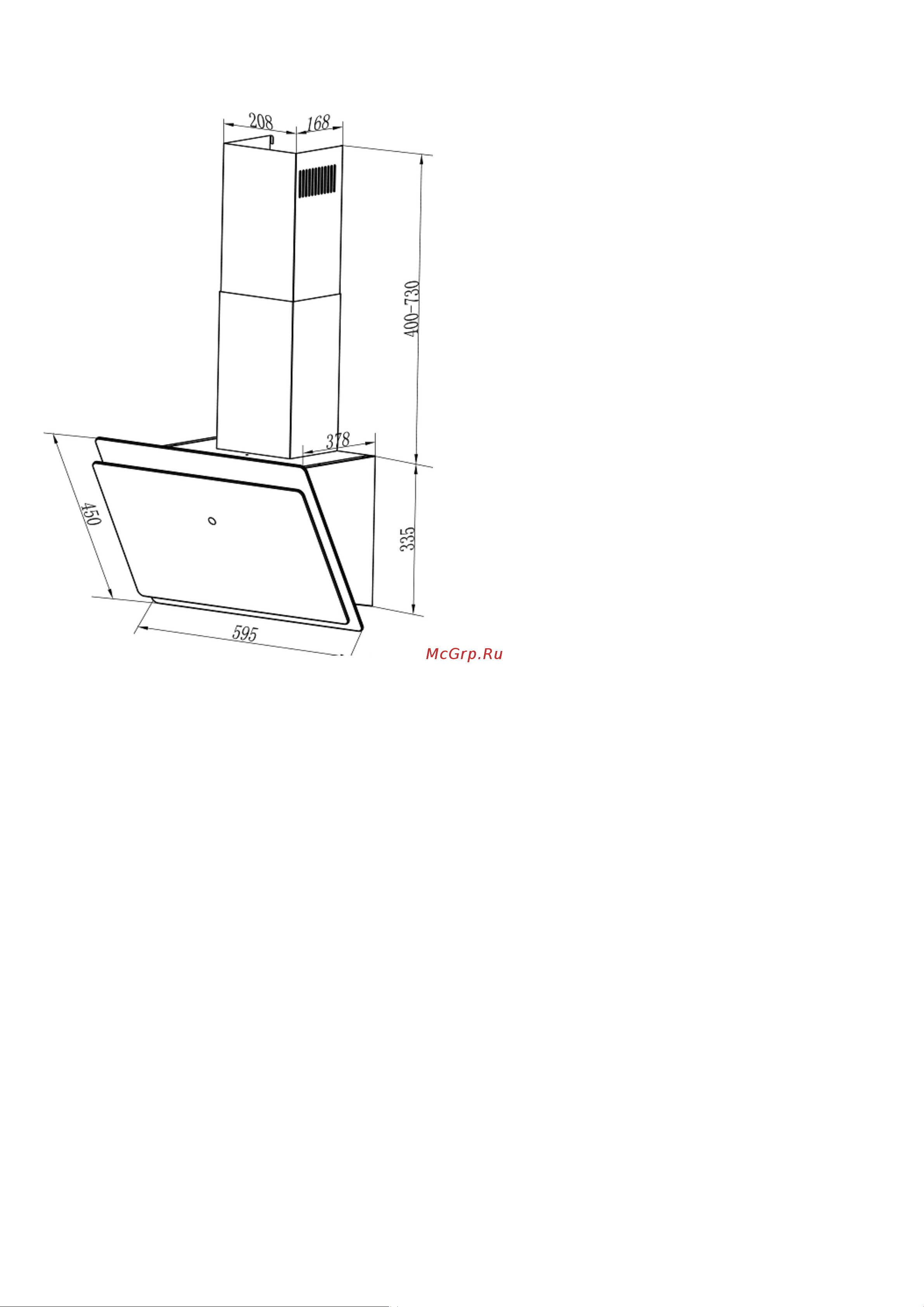 Maunfeld EMMY 60 GLASS Руководство по эксплуатации онлайн [2/10] 763530