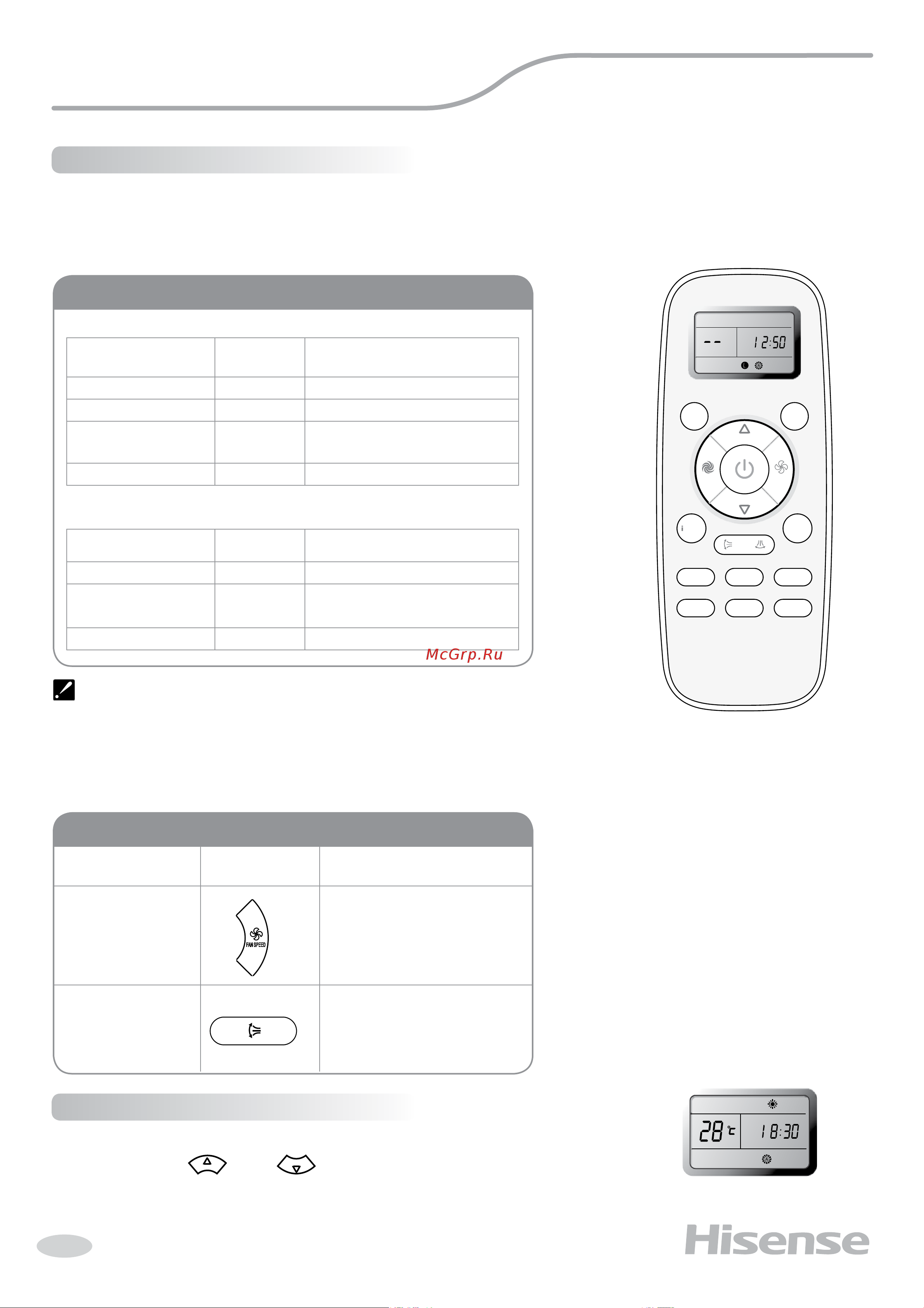 Hisense AS-07HR4SYDDCG + AS-07HR4SYDDCW [11/20] Инструкция по эксплуатации