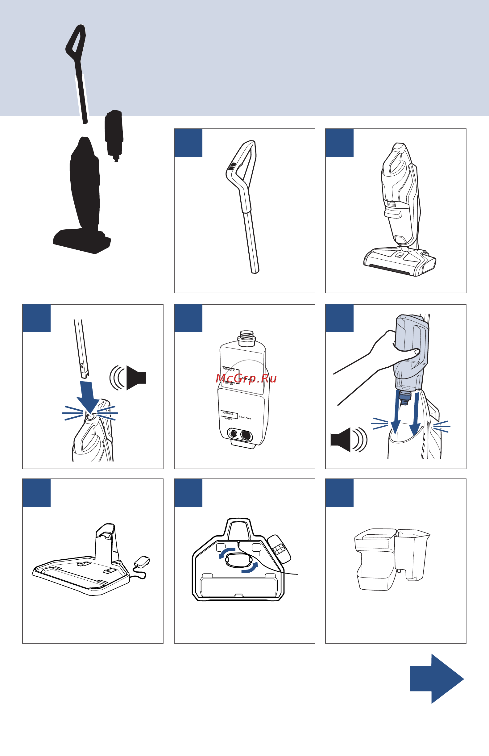 Bissell CrossWave Cordless 2582N Руководство по эксплуатации онлайн [4/16] 763771