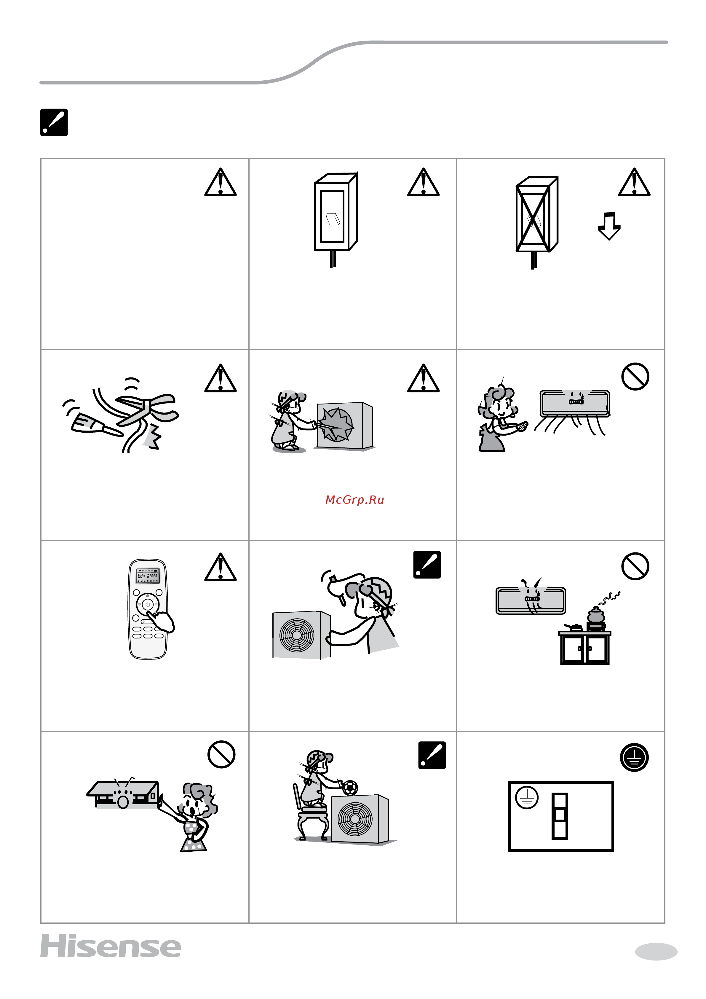 Hisense AS-07HR4SYDDL03G [3/18] Правила безопасности