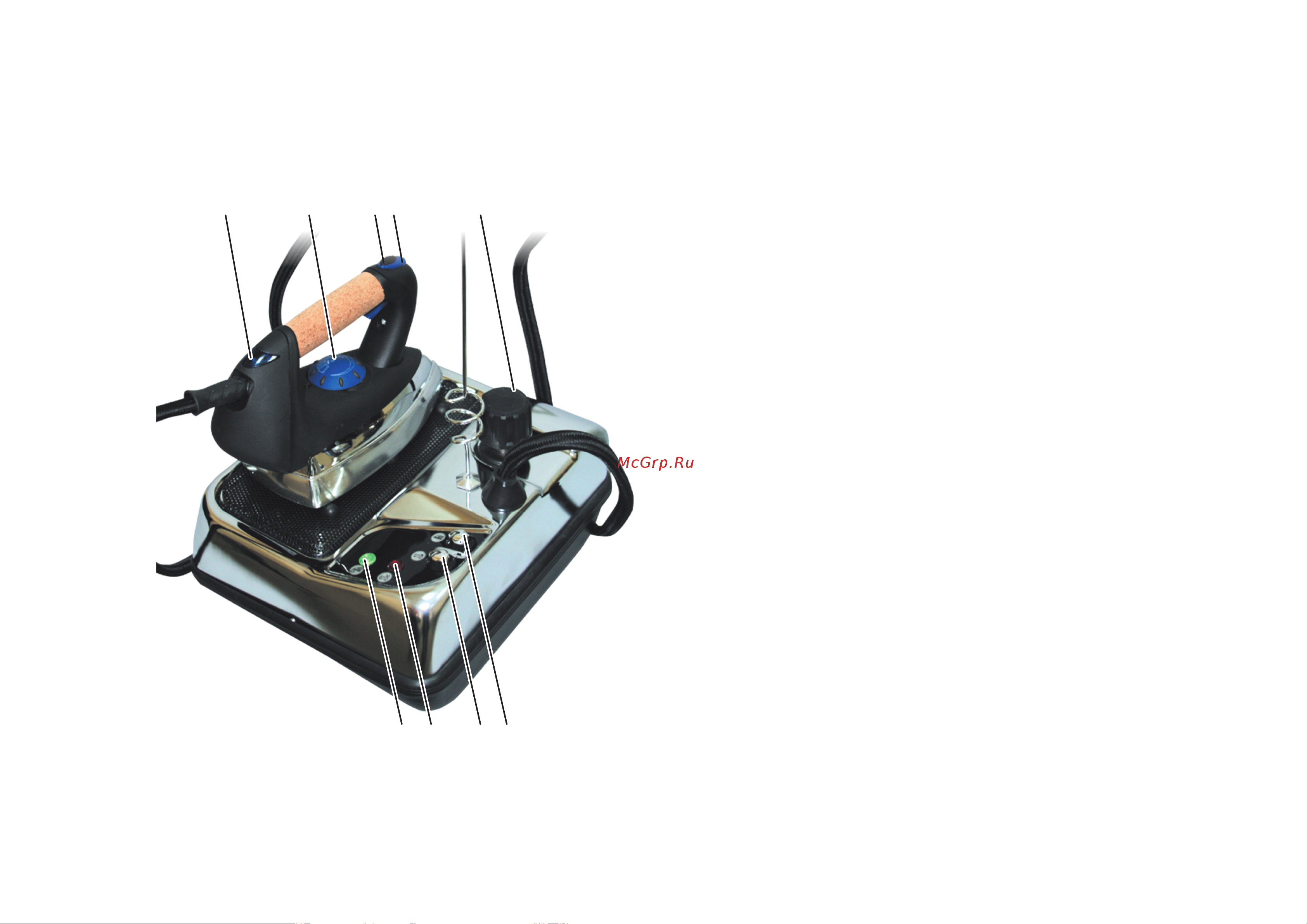 Чайка CHAYKA V3600 [4/14] Основные части