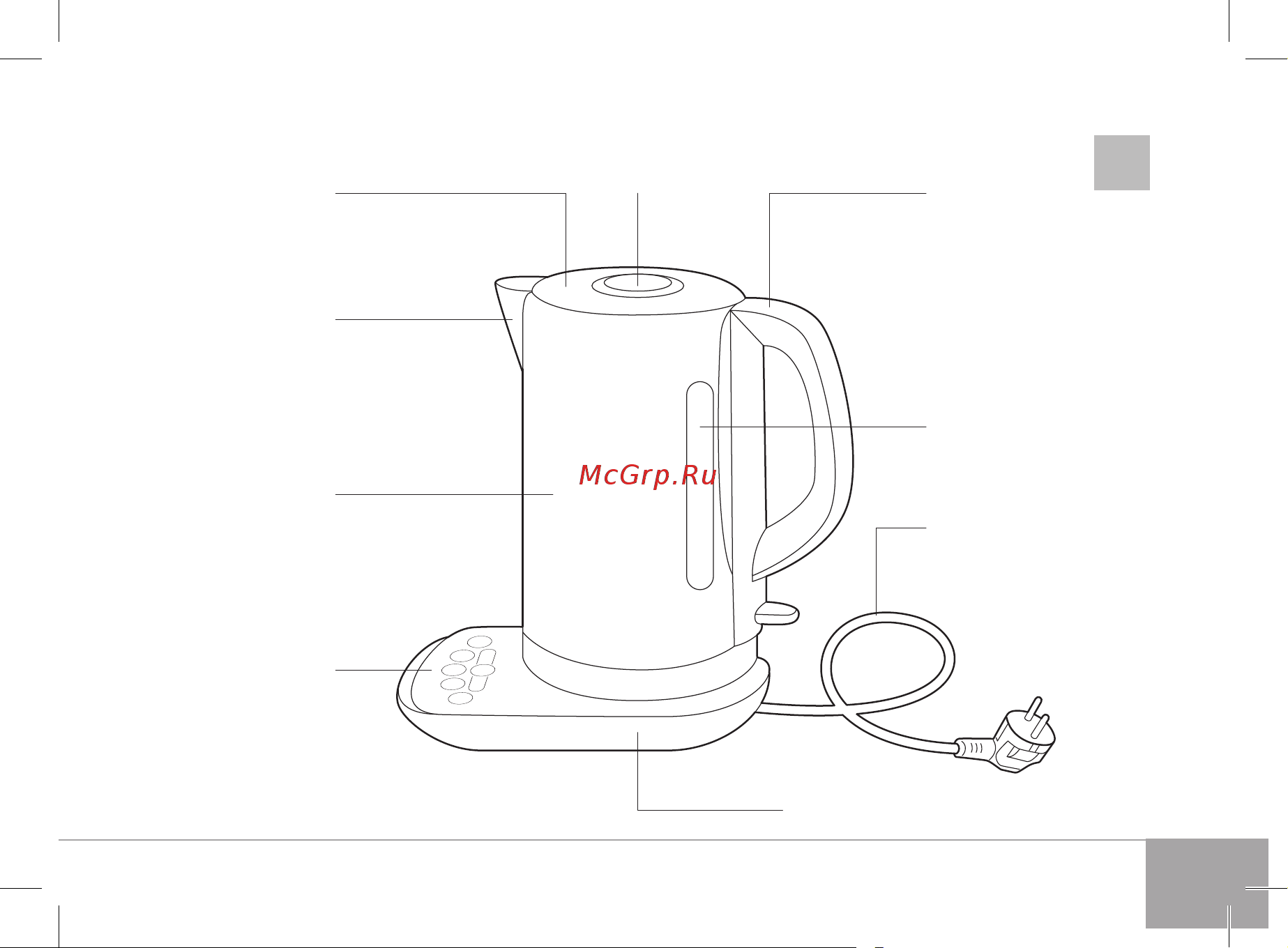 Redmond SkyKettle M170S-E Руководство по эксплуатации онлайн [3/160] 764391