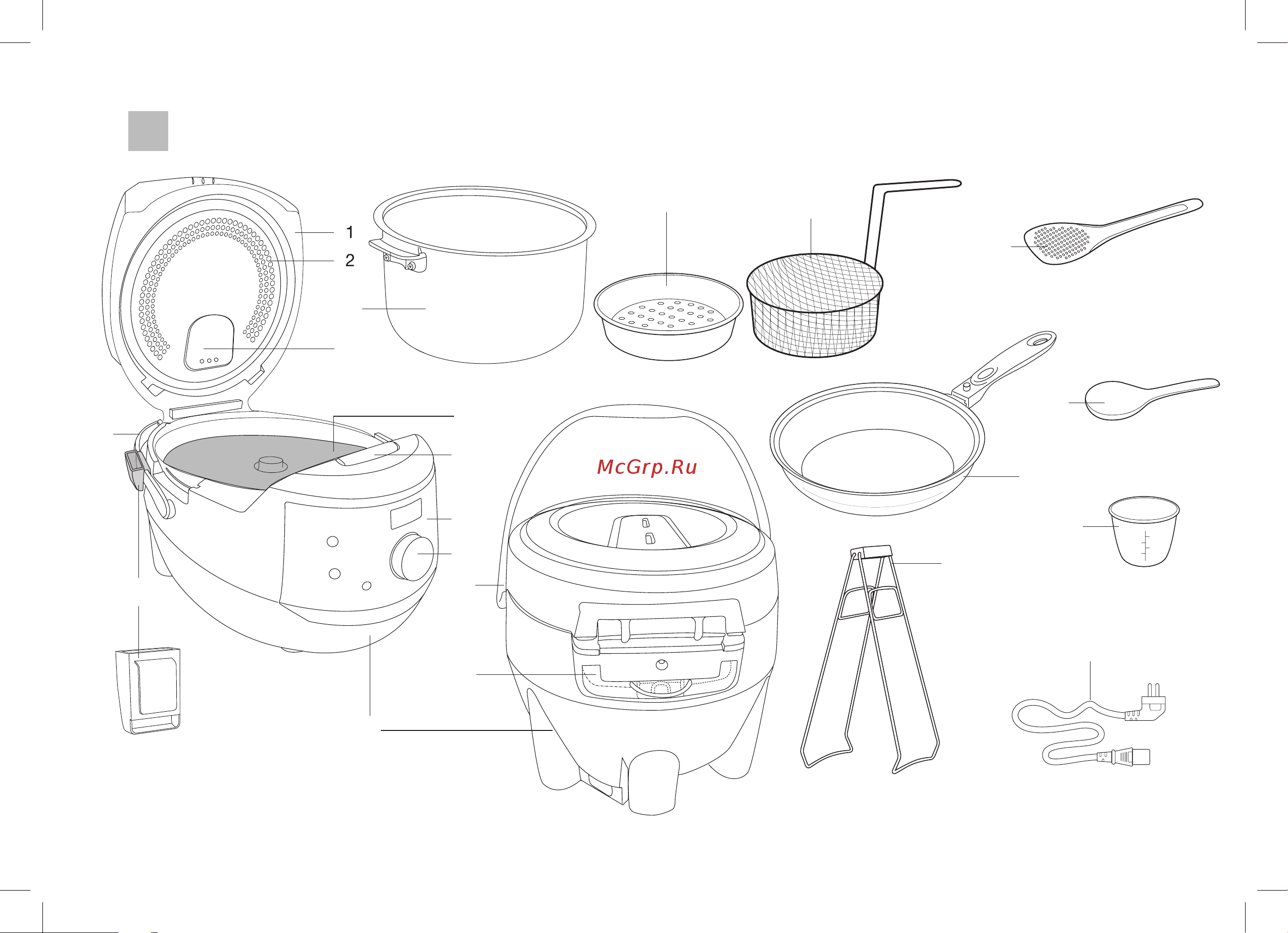 Redmond SkyKitchen CB390S Руководство по эксплуатации онлайн [2/60] 764392