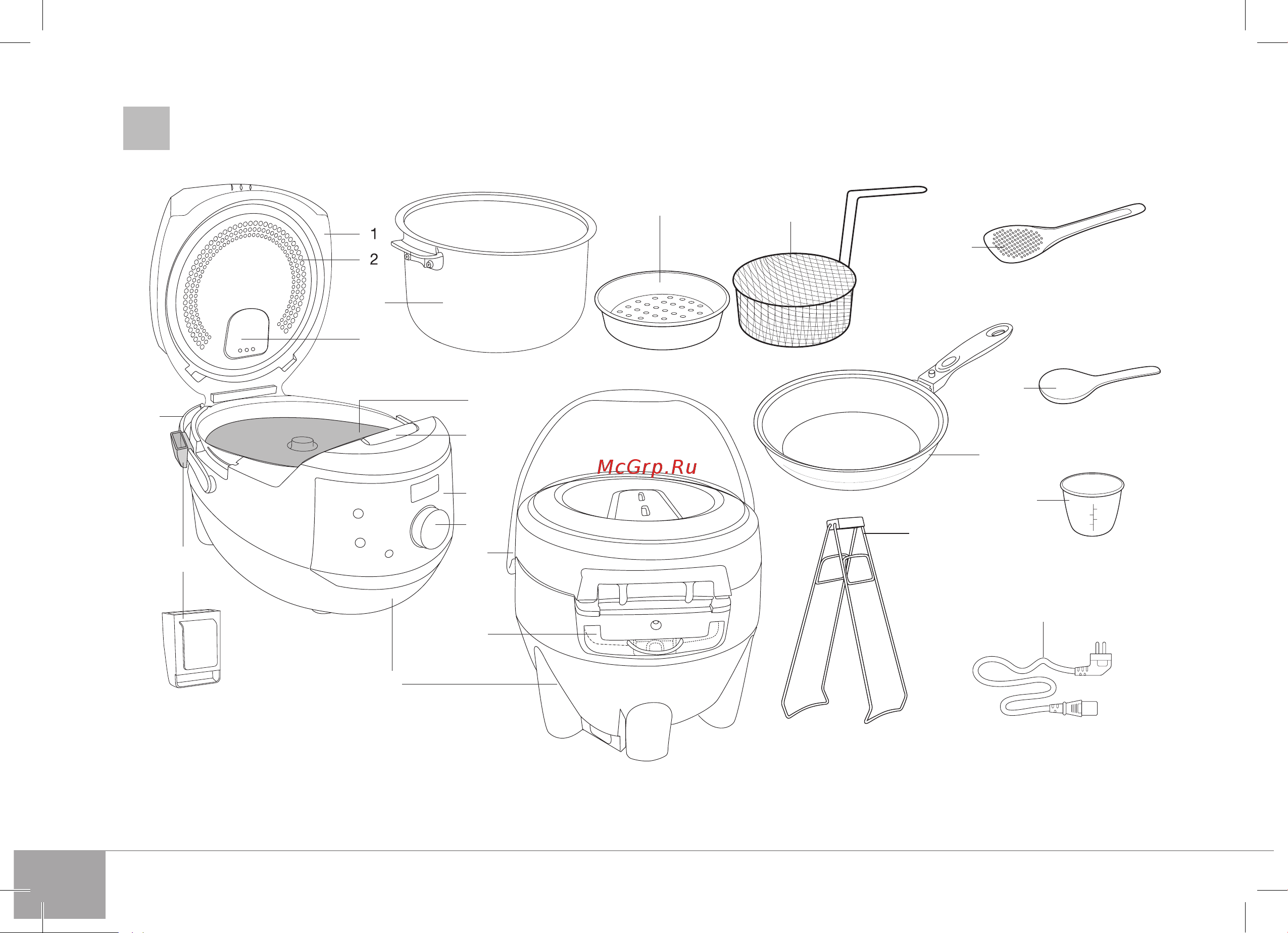Redmond SkyKitchen CB391S Руководство по эксплуатации онлайн [4/52] 764399