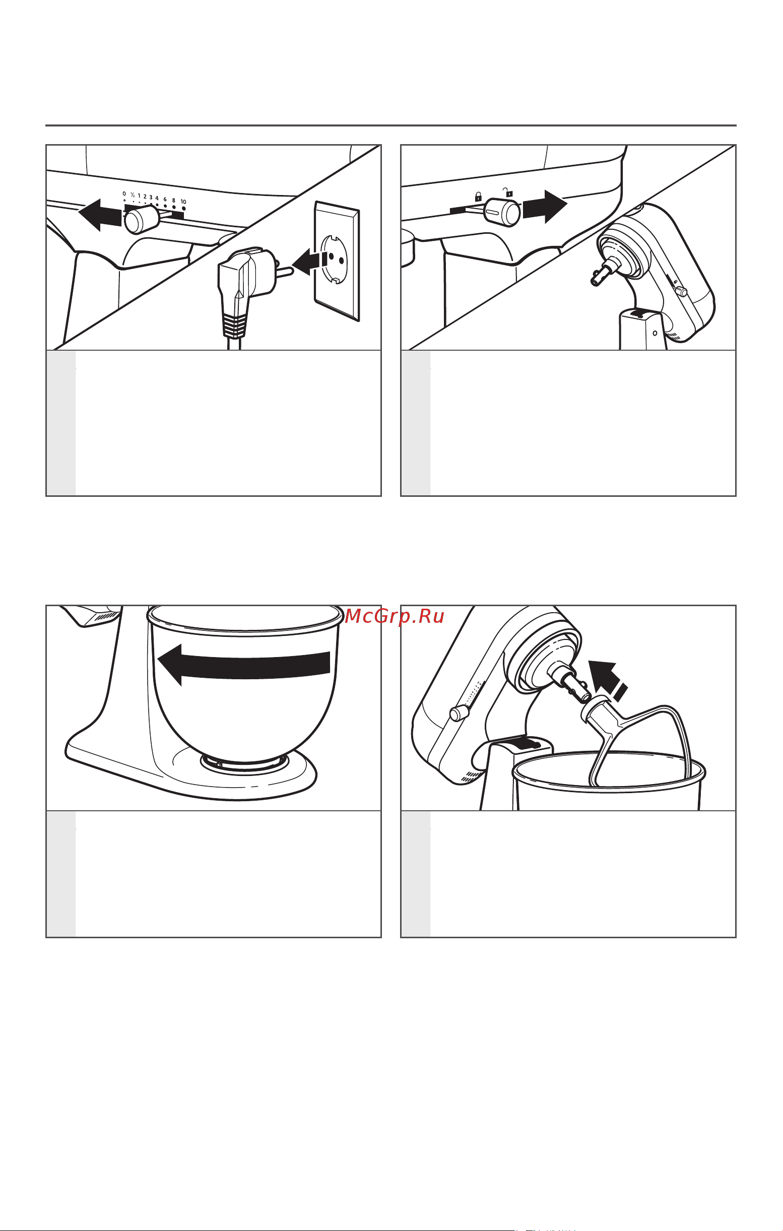 KitchenAid 5KSM3311XECA [9/17] Использование настольного миксера