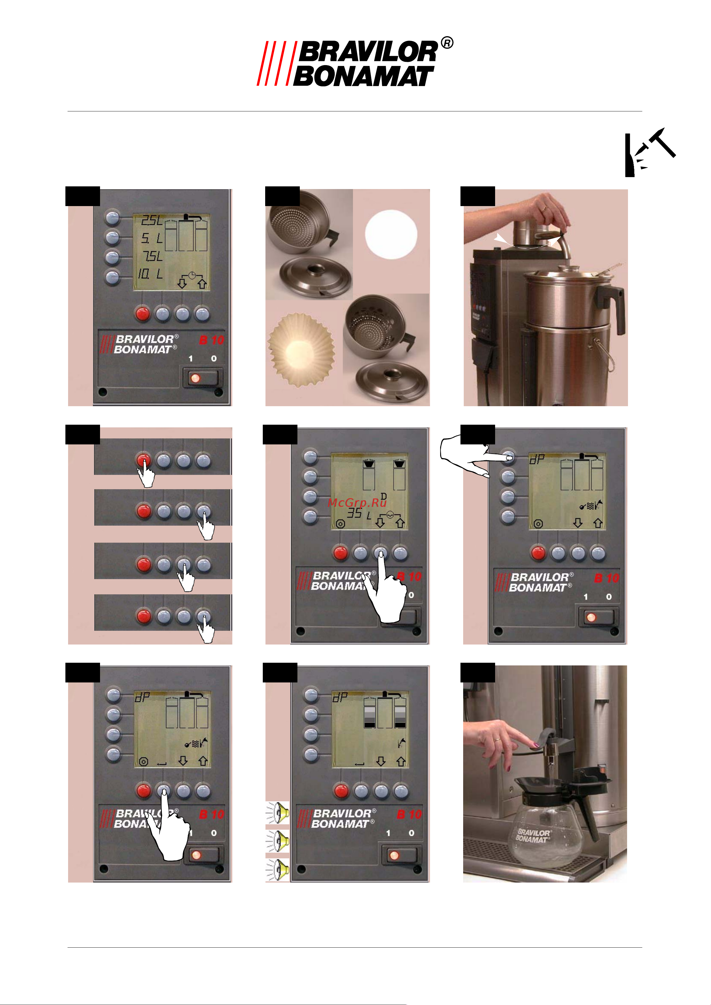 Bravilor Bonamat B10 [9/20] Descaling b