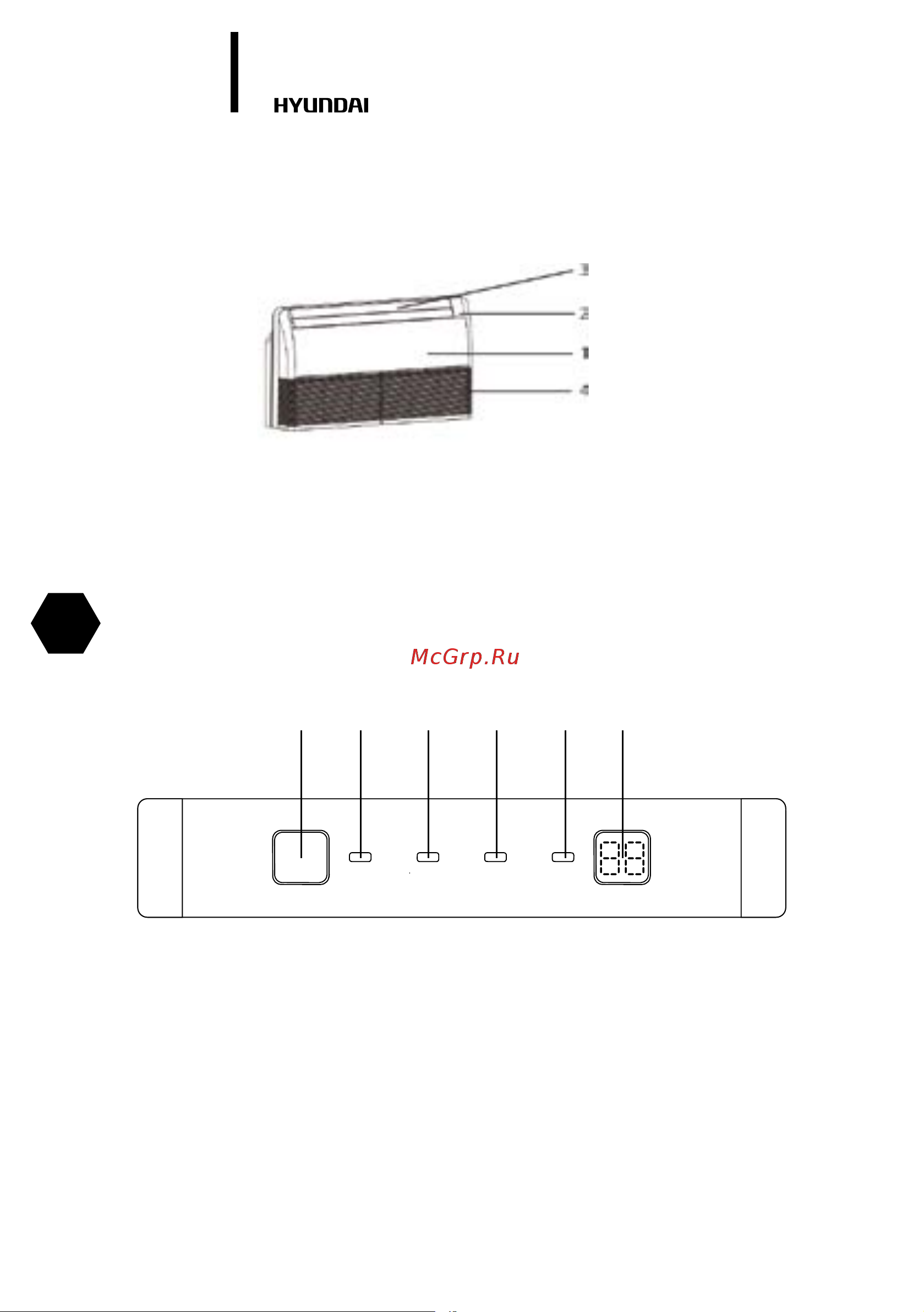 Hyundai Multy Selection ALMO1 [16/70] Multi split system ceiling floor indoor unit