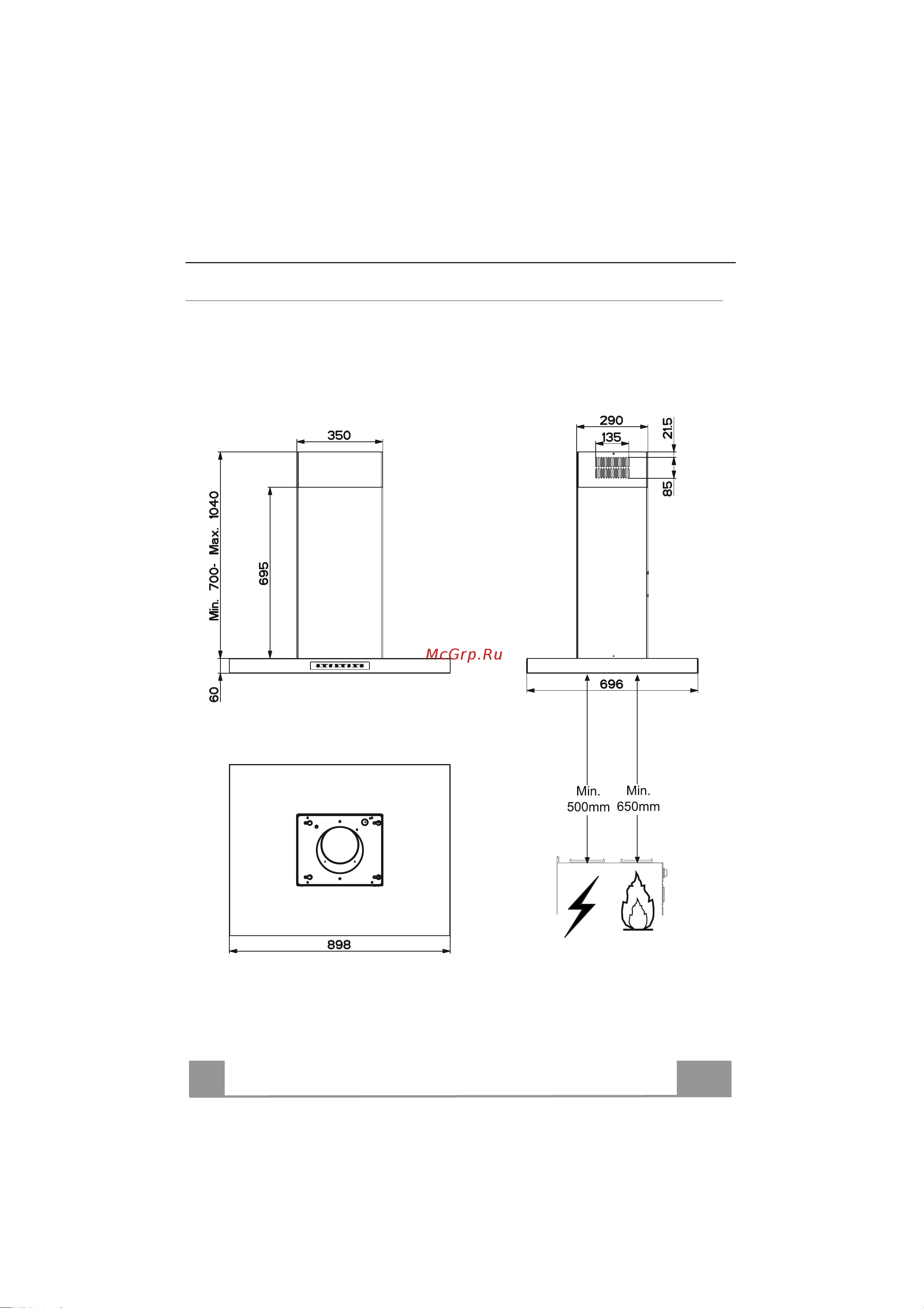 Smeg KICTIS90BL Руководство по эксплуатации онлайн [8/16] 765057
