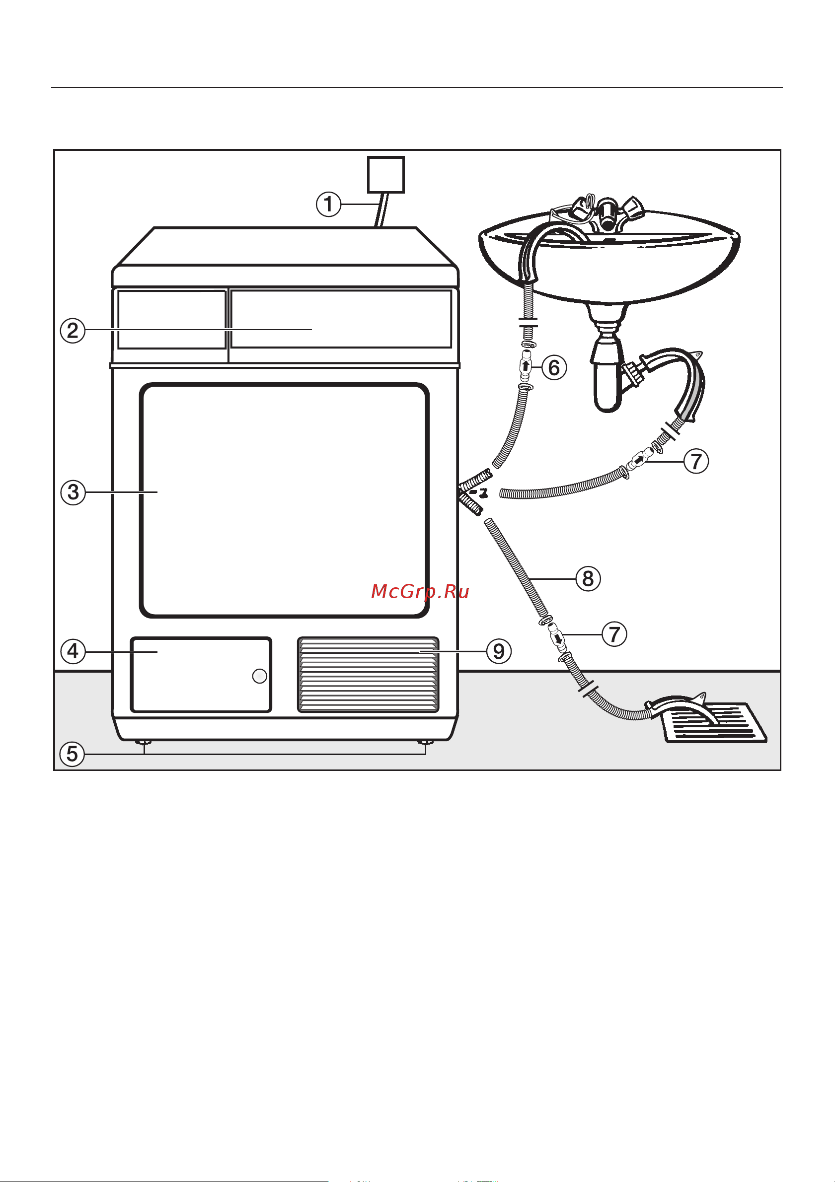 Miele PT 5137 WP RU LW [48/64] Óñòàíîâêà è ïîäêëþ åíèå