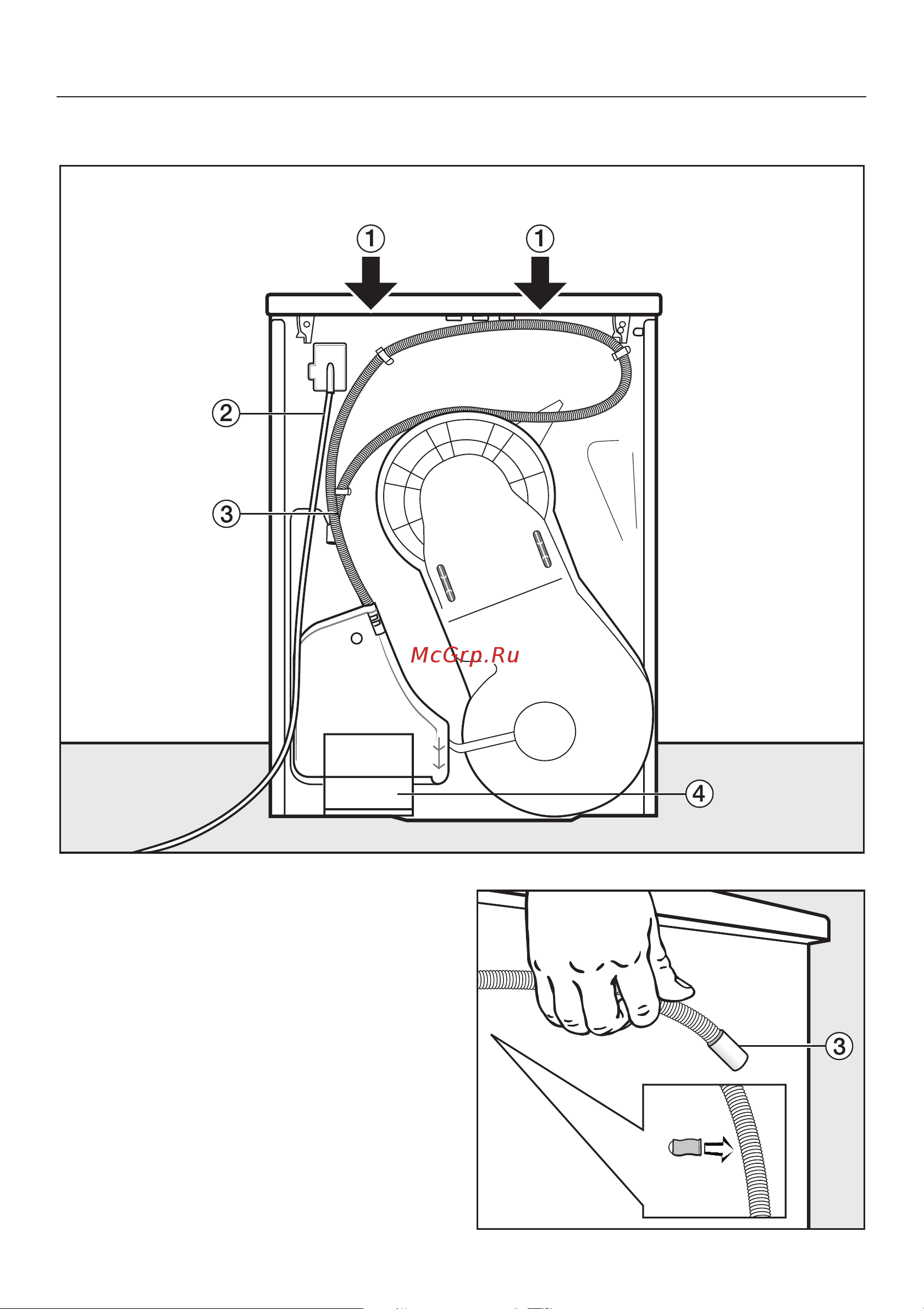 Miele PT 5137 WP RU LW [49/64] Óñòàíîâêà è ïîäêëþ åíèå