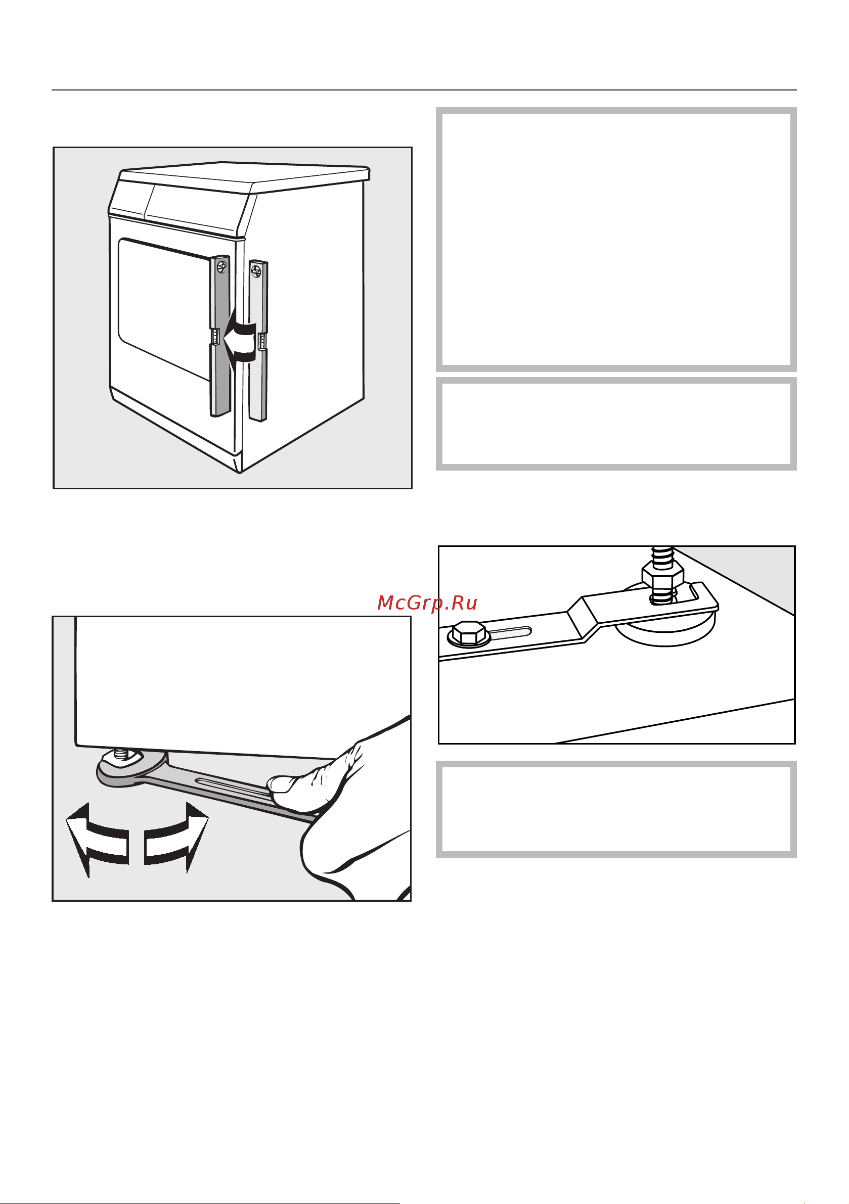 Miele PT 7137 WP VARIO RU LW [52/60] Установка и подключение