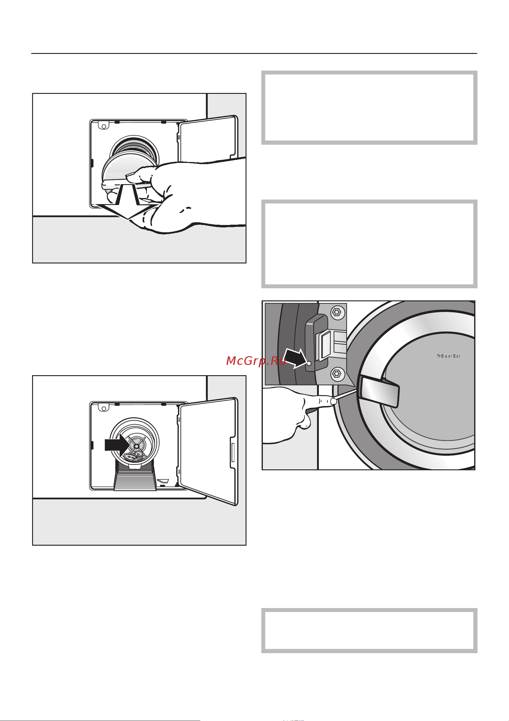 Miele PWT6089 ED [62/88] Ïîìîùü ïðè íåèñïðàâíîñòÿõ