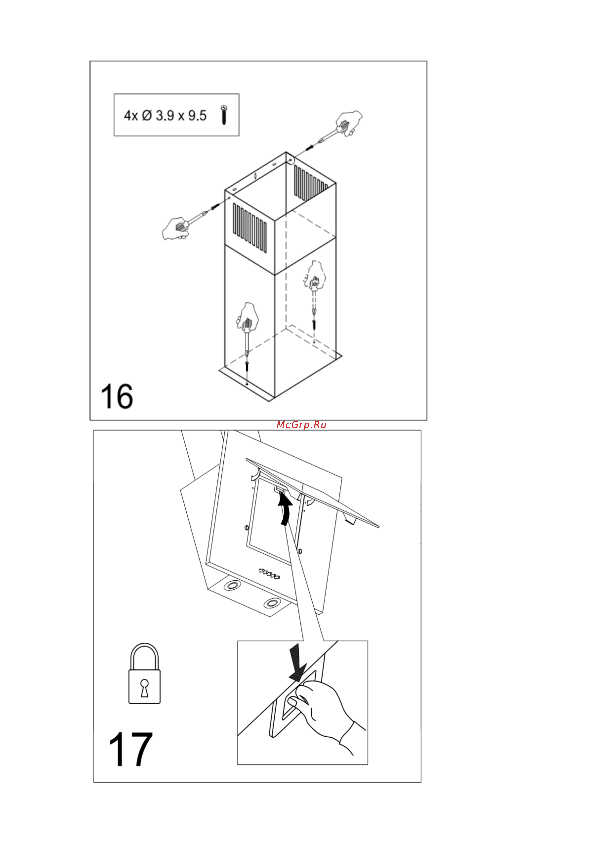 Maunfeld TOWER L TOUCH 60 Руководство по эксплуатации онлайн [16/25] 765110