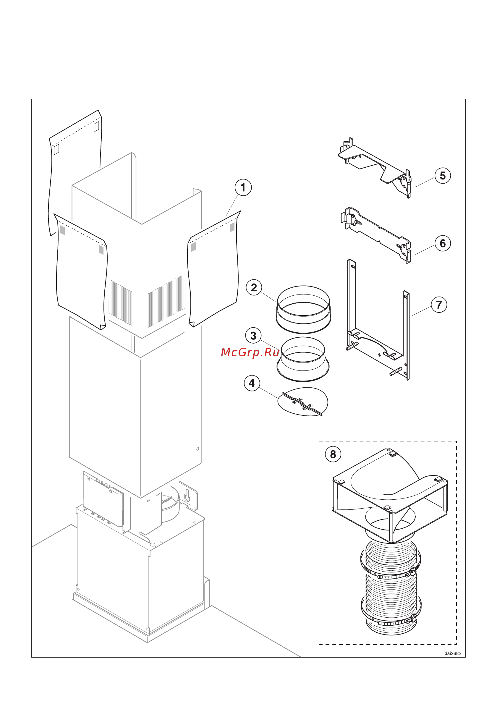 Miele DA416-4 [24/36] Ìîíòàæ