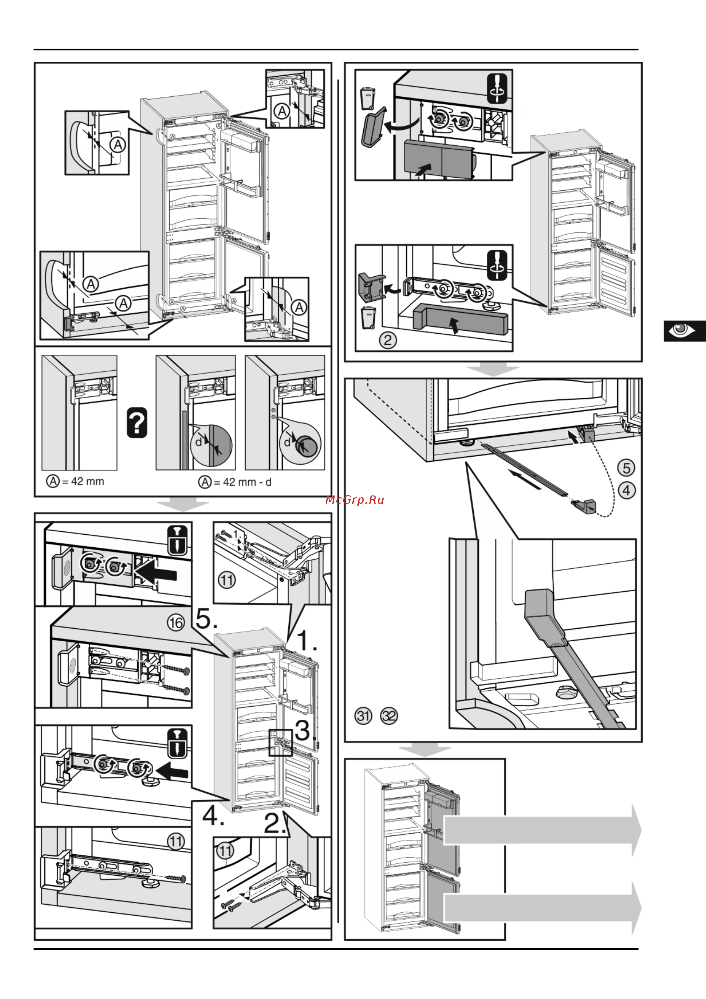 Liebherr SBS 66I3 Premium BioFresh NoFrost Руководство по эксплуатации онлайн [12/49] 765142