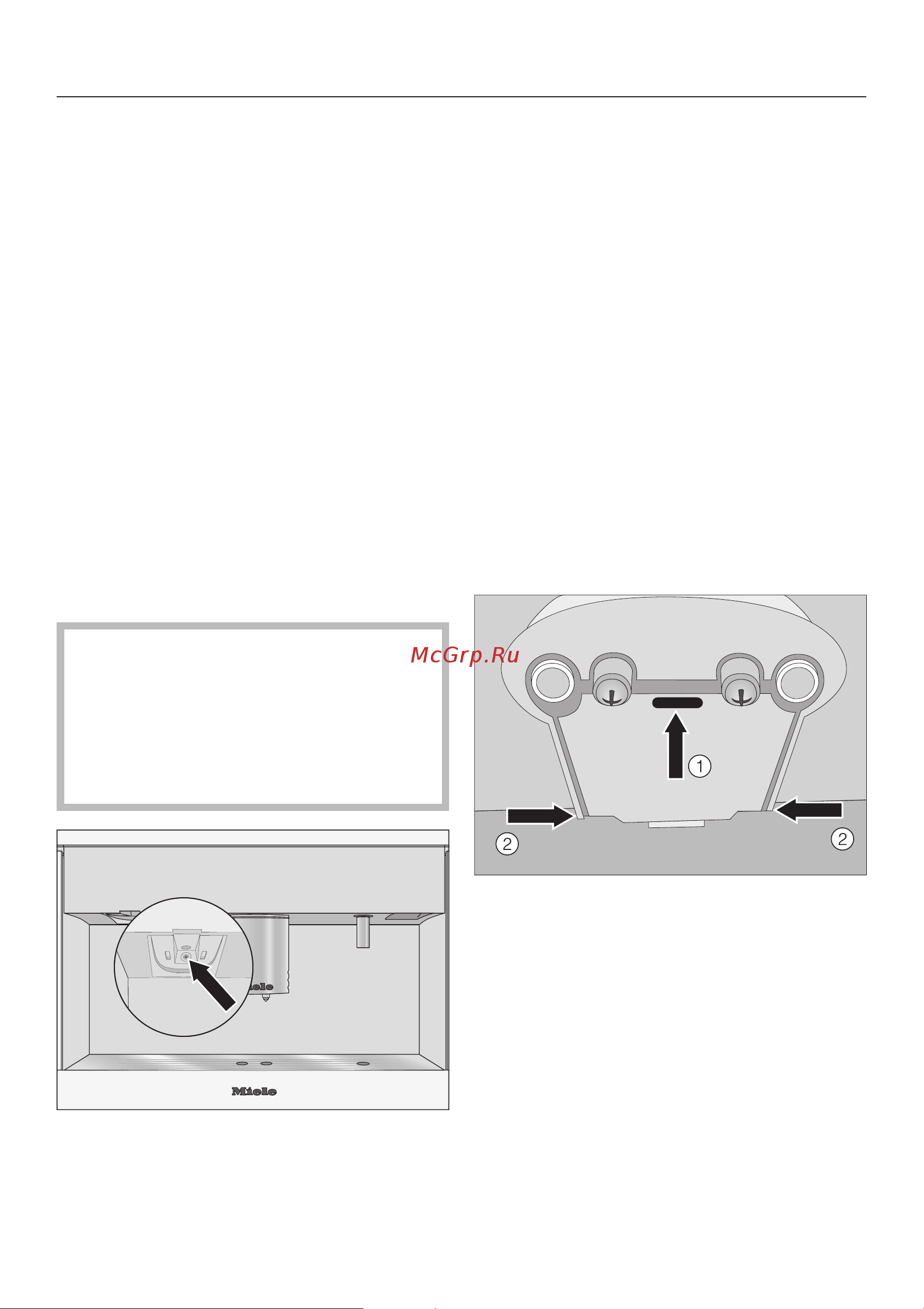 Miele CVA6805 OBSISW [59/100] Èñòêà è óõîä
