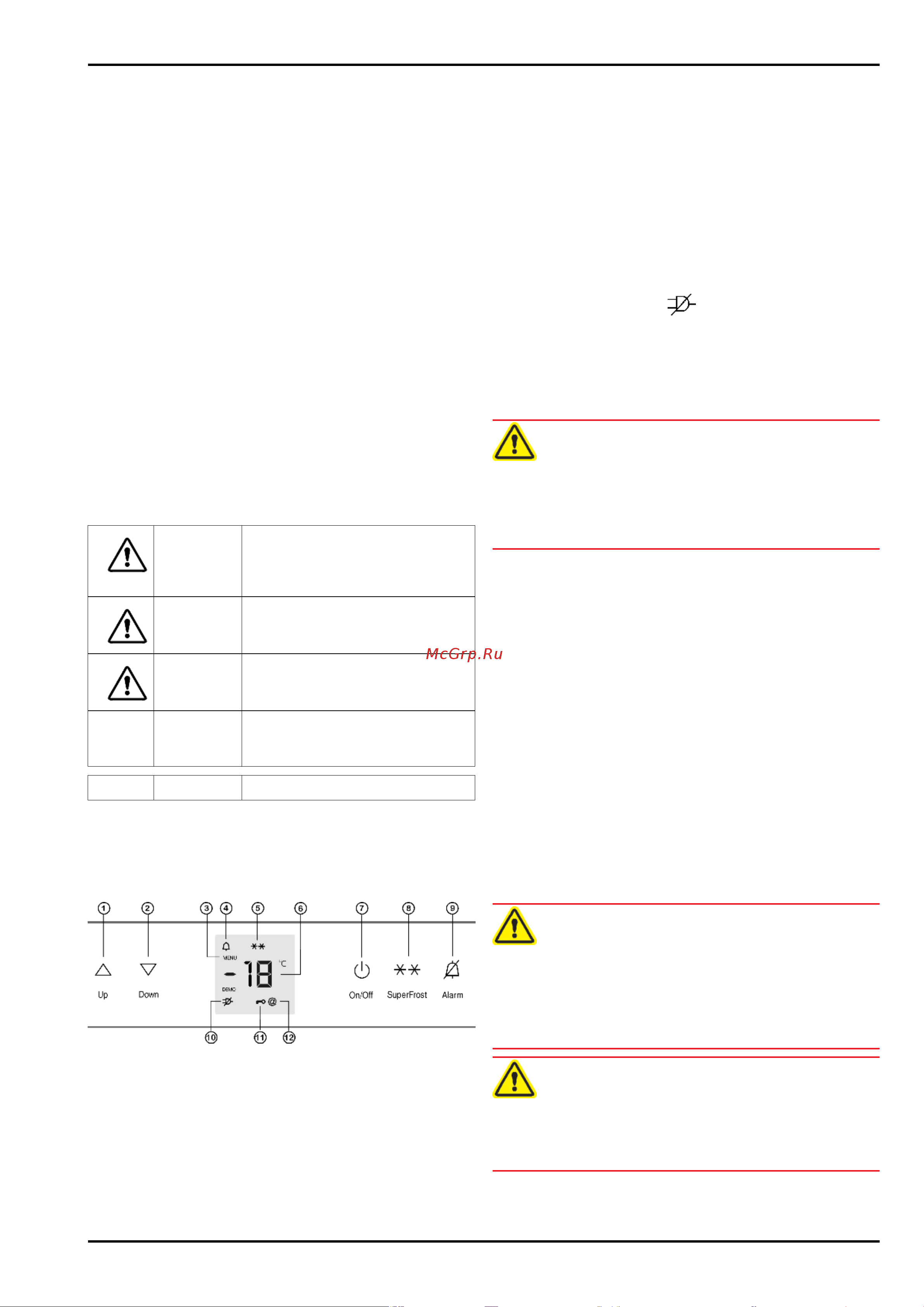 Liebherr GNP 2756 Premium NoFrost [4/12] Controls and displays