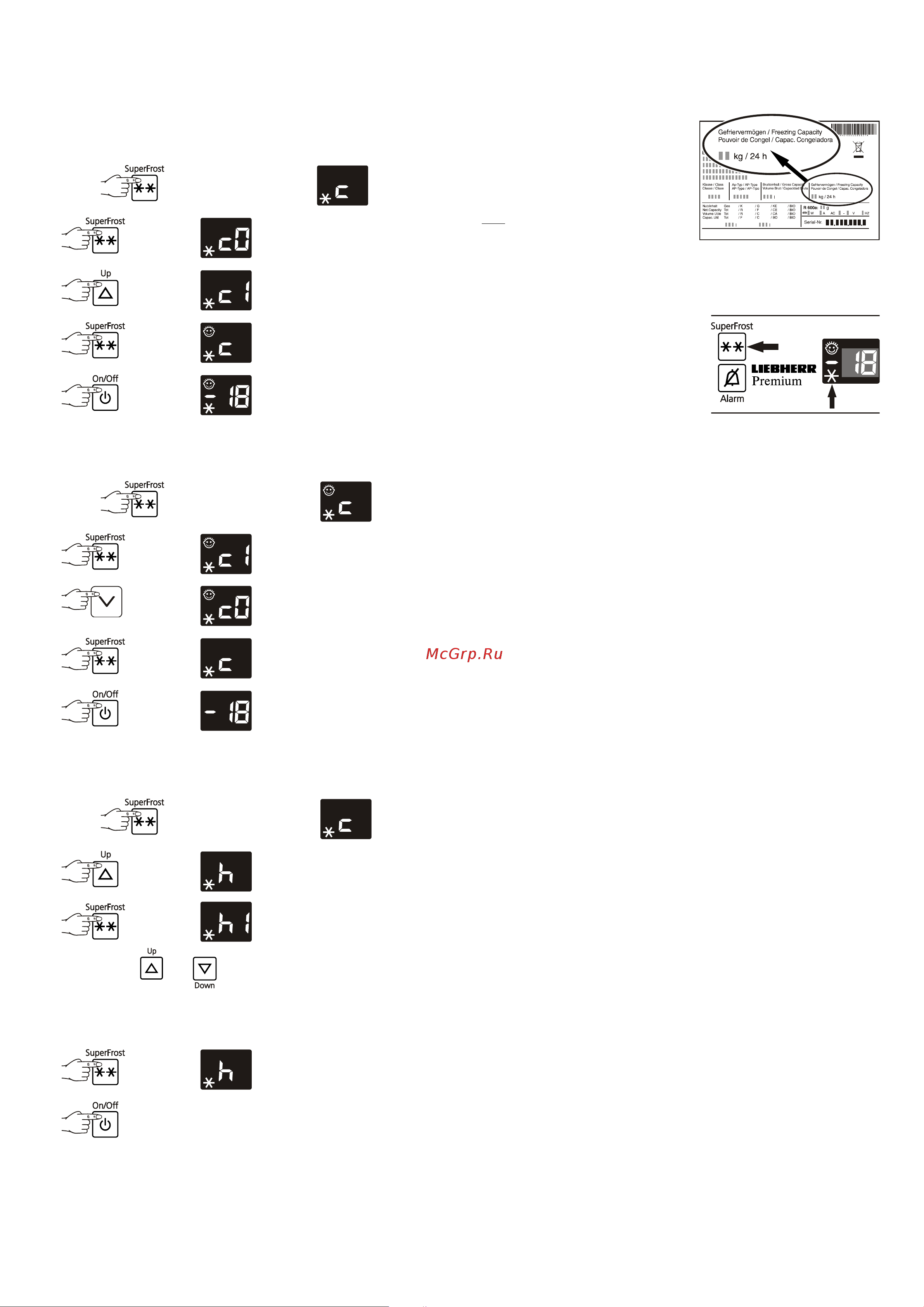 Liebherr GTP 4656 Premium [5/7] Additional functions