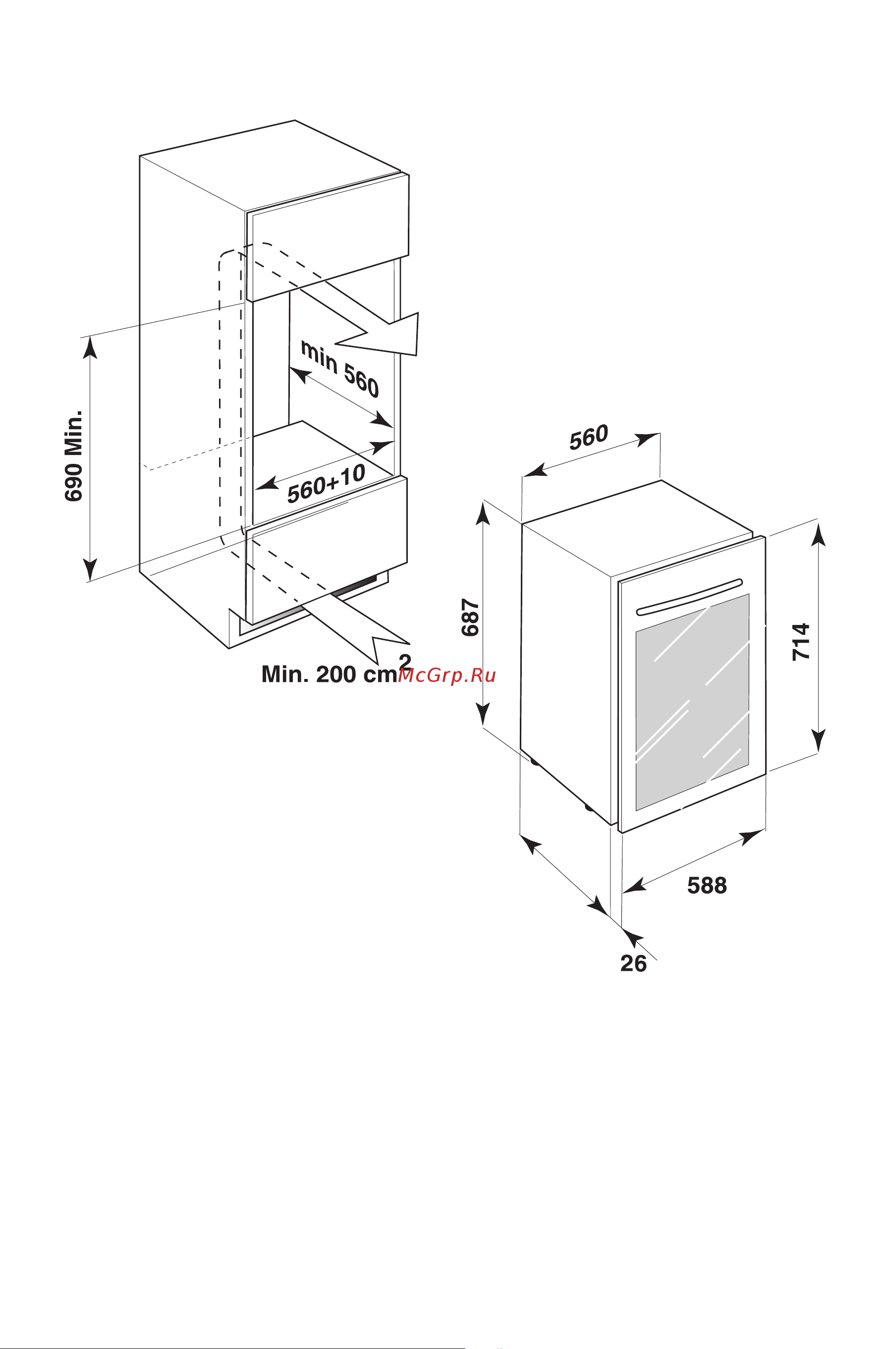 KitchenAid KCBWX70600L Руководство по эксплуатации онлайн [16/20] 765201