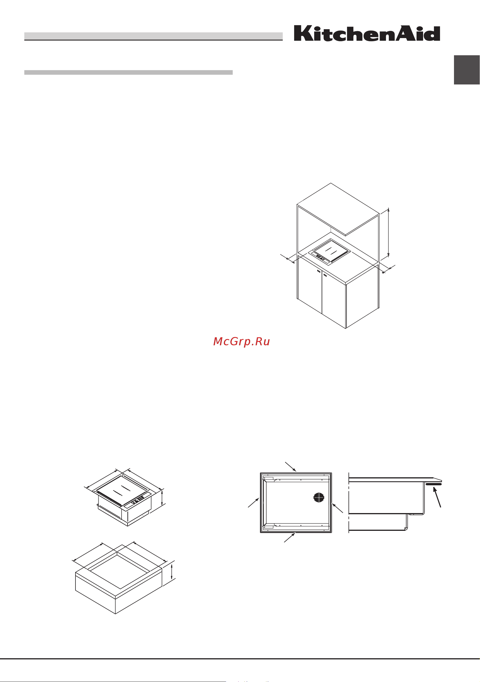 KitchenAid KHCMF45000 [19/88] Installazione