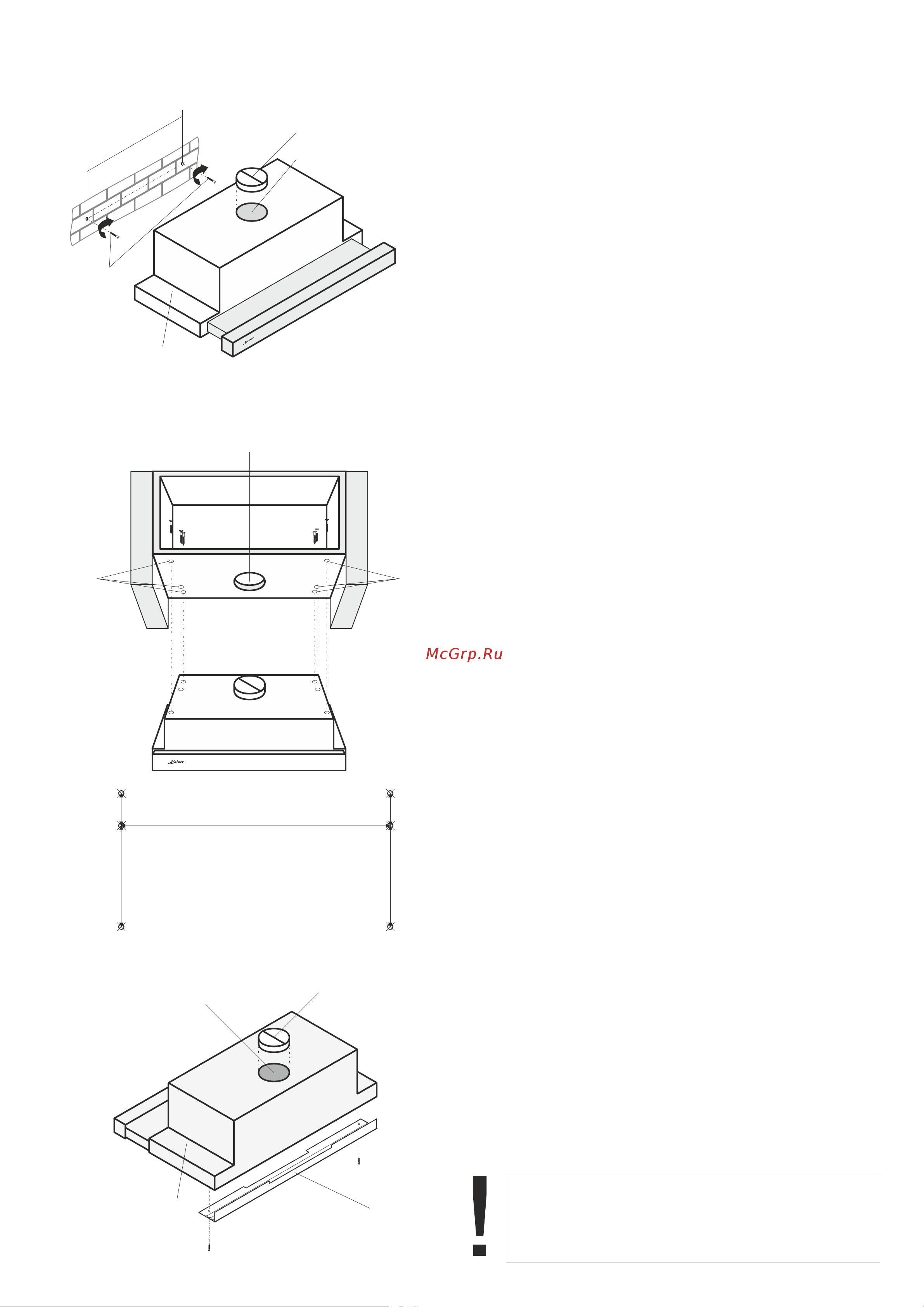 Kaiser EA 644 W Eco [10/48] Mounting of a cooker hood with slider controls