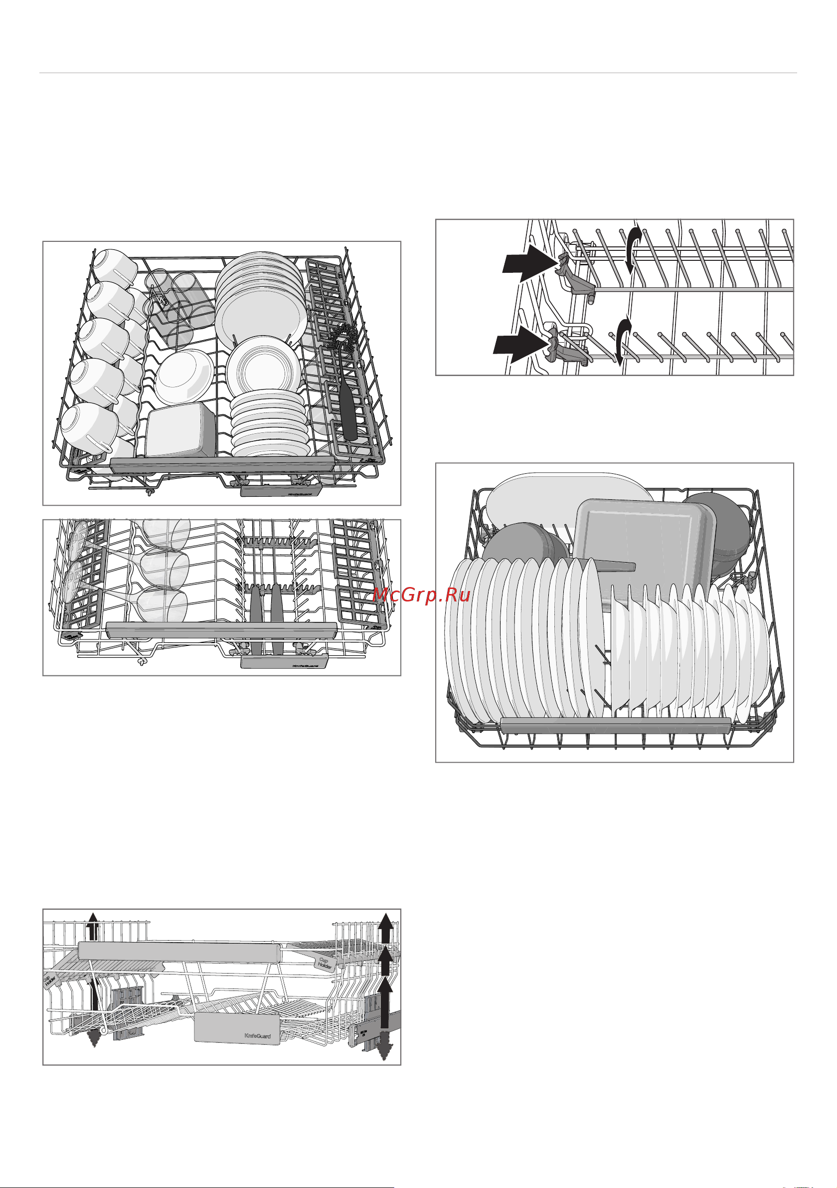 Gorenje Plus GDV670SD [6/24] Верхняя корзина