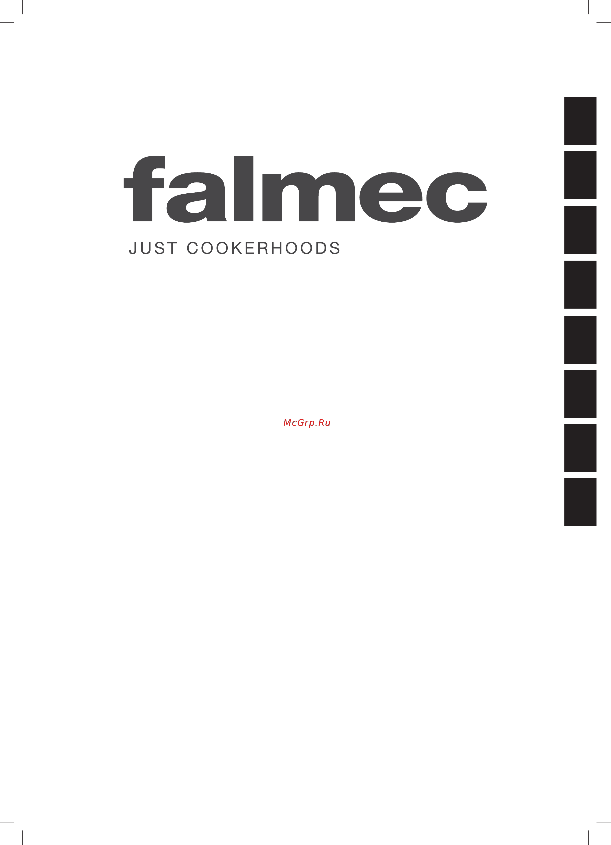 Falmec Tab (A+) 80 Руководство по эксплуатации онлайн