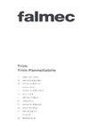 Falmec TRIM 90 Ceramic Concrete Blend Руководство по эксплуатации