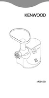 Kenwood MG-450 Руководство по эксплуатации